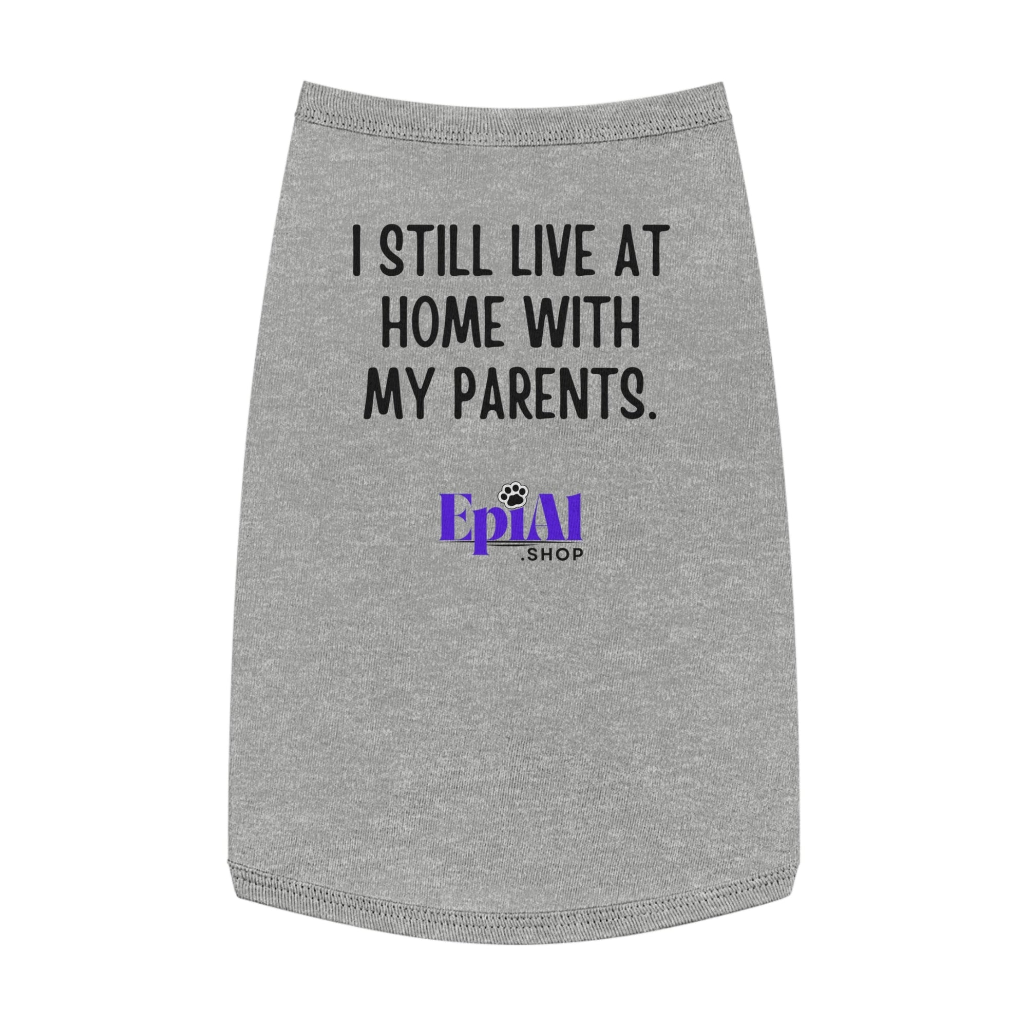 Live at Home Pet Tank Top - Pets - Epileptic Al’s Shop