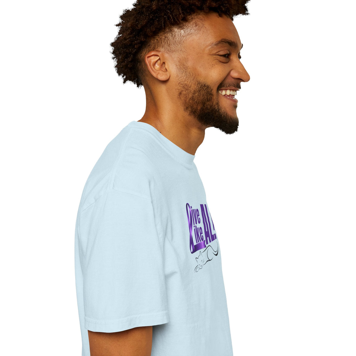 Live Like AL T-Shirt – Epilepsy Awareness Cat Tee - Clothing, Unisex, T-Shirts - EpiAl's Shop