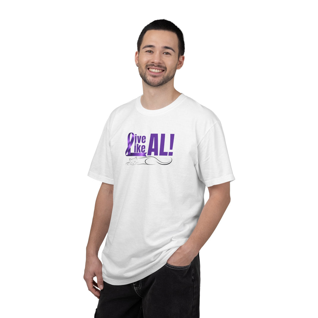 Live Like AL T-Shirt – Epilepsy Awareness Cat Tee - Clothing, Unisex, T-Shirts - EpiAl's Shop