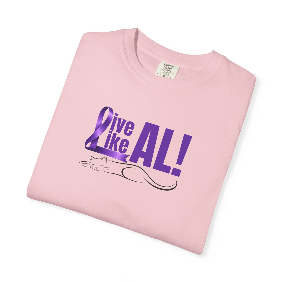 Live Like AL T-Shirt – Epilepsy Awareness Cat Tee - Clothing, Unisex, T-Shirts - EpiAl's Shop