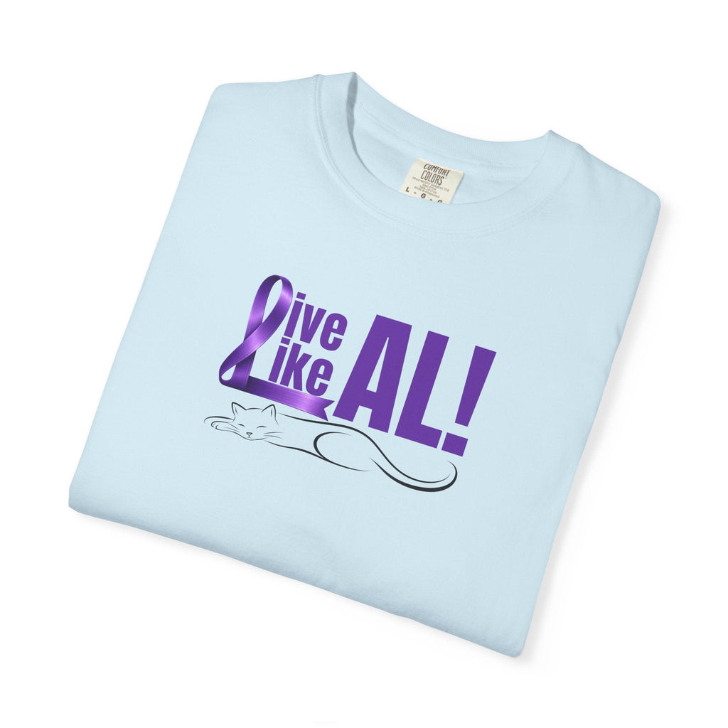 Live Like AL T-Shirt – Epilepsy Awareness Cat Tee - Clothing, Unisex, T-Shirts - EpiAl's Shop