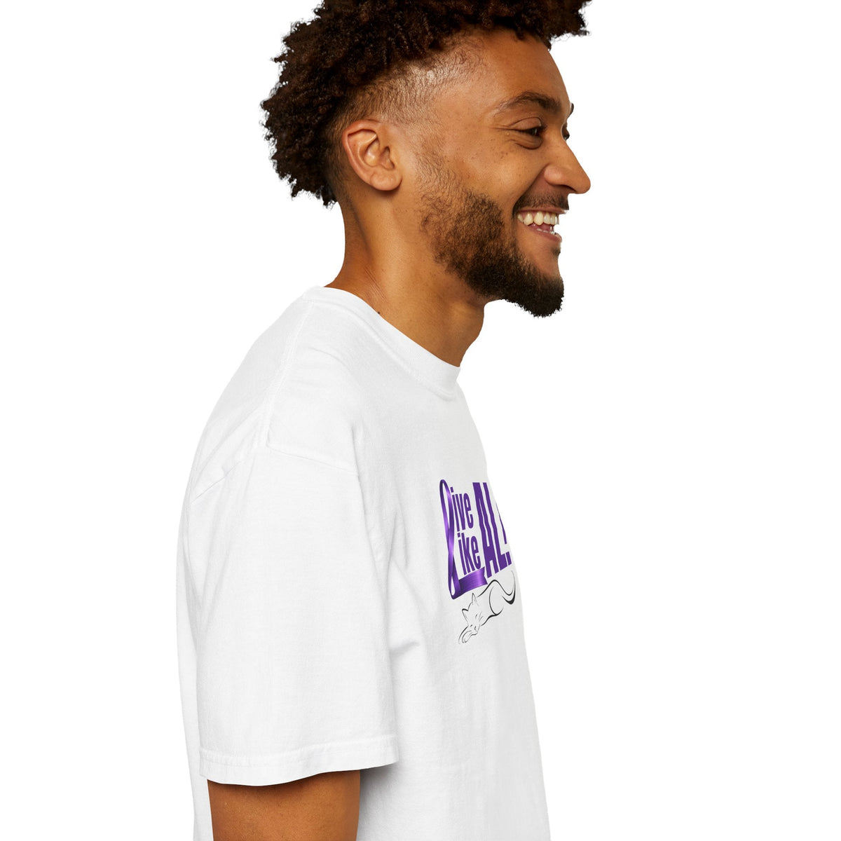 Live Like AL T-Shirt – Epilepsy Awareness Cat Tee - Clothing, Unisex, T-Shirts - EpiAl's Shop
