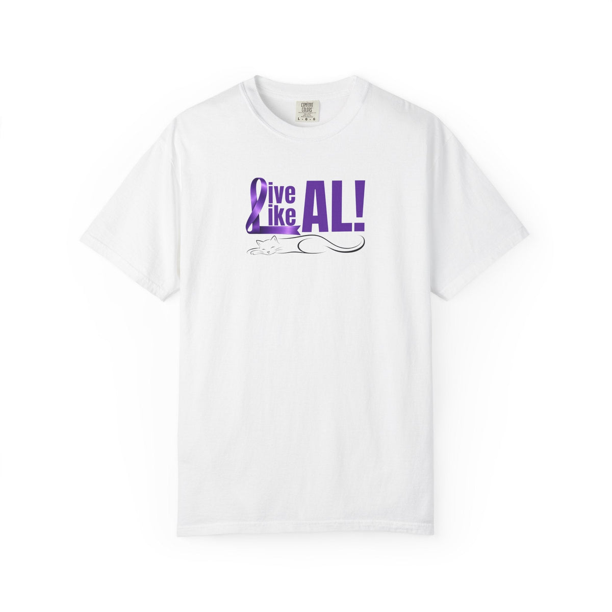 Live Like AL T-Shirt – Epilepsy Awareness Cat Tee - Clothing, Unisex, T-Shirts - EpiAl's Shop