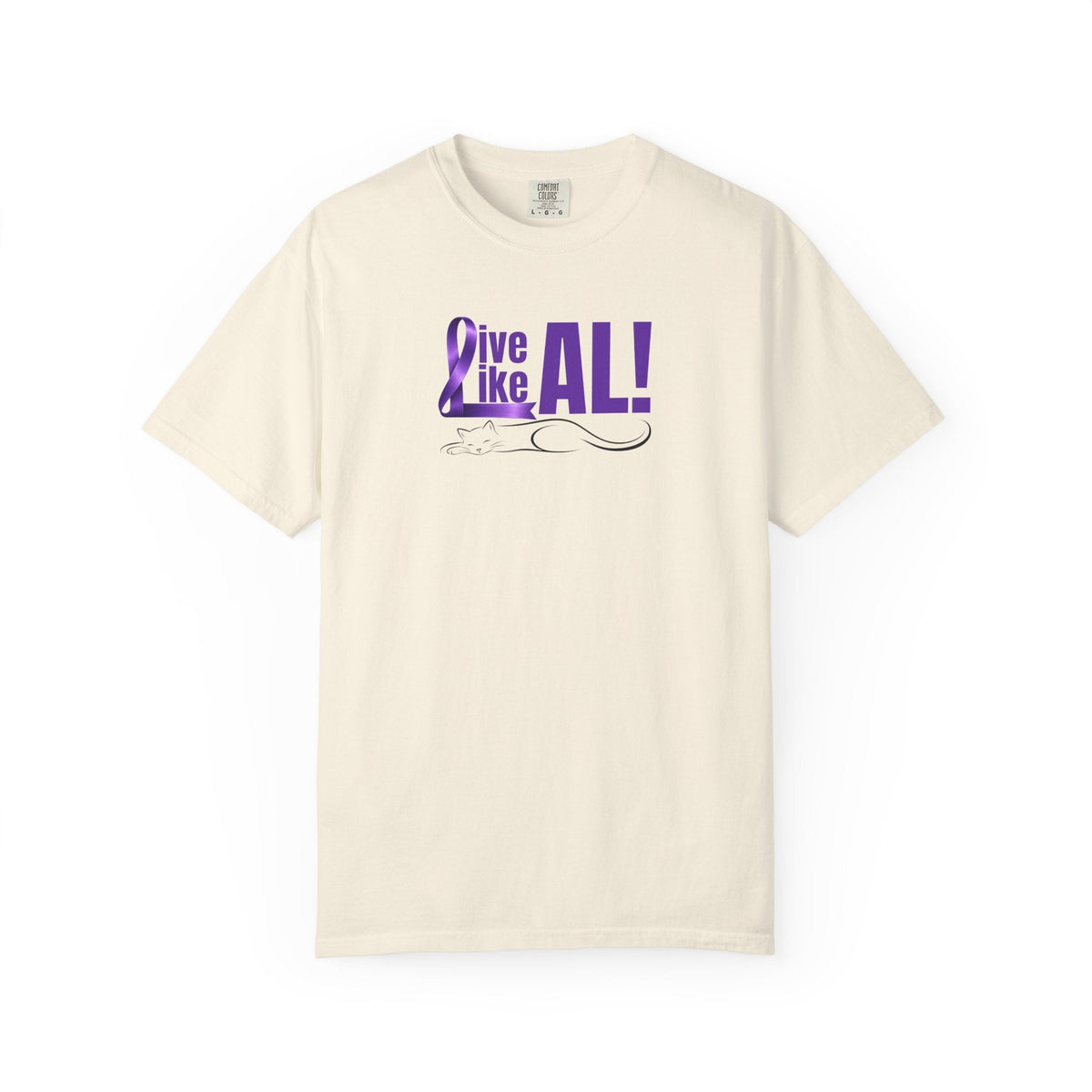 Live Like AL T-Shirt – Epilepsy Awareness Cat Tee - Clothing, Unisex, T-Shirts - EpiAl's Shop