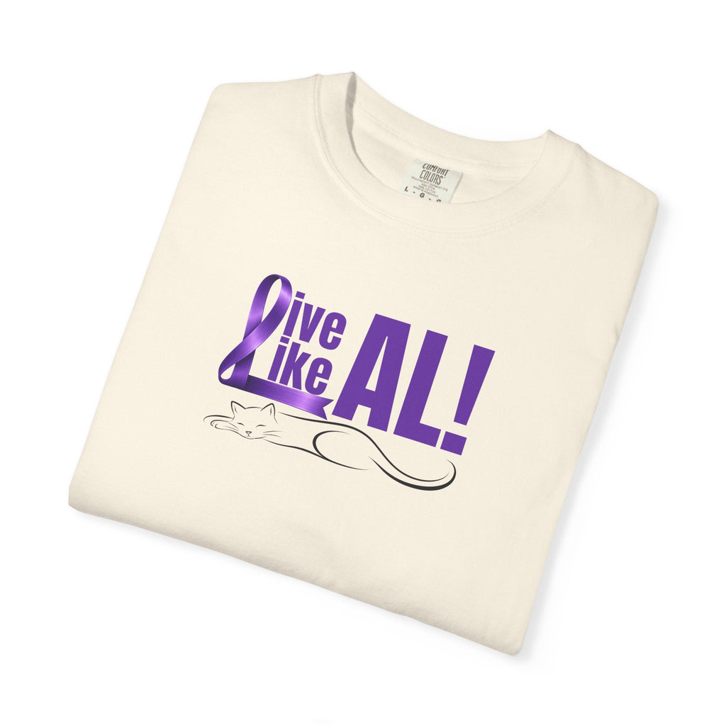 Live Like AL T-Shirt – Epilepsy Awareness Cat Tee - Clothing, Unisex, T-Shirts - EpiAl's Shop