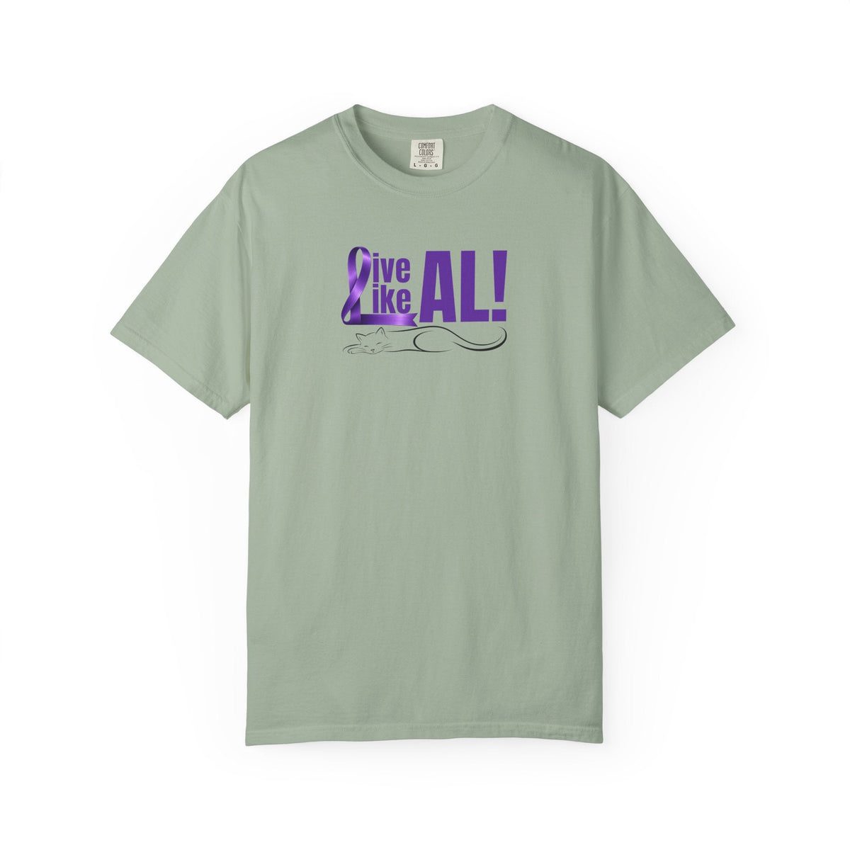Live Like AL T-Shirt – Epilepsy Awareness Cat Tee - Clothing, Unisex, T-Shirts - EpiAl's Shop