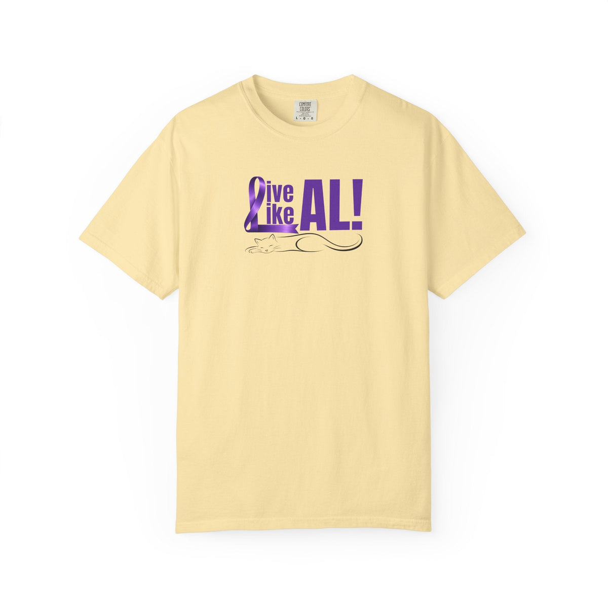 Live Like AL T-Shirt – Epilepsy Awareness Cat Tee - Clothing, Unisex, T-Shirts - EpiAl's Shop