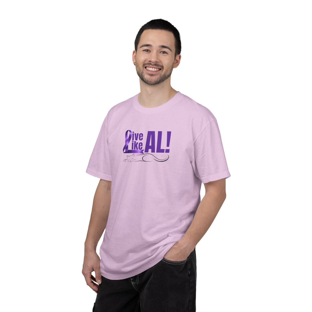 Live Like AL T-Shirt – Epilepsy Awareness Cat Tee - Clothing, Unisex, T-Shirts - EpiAl's Shop