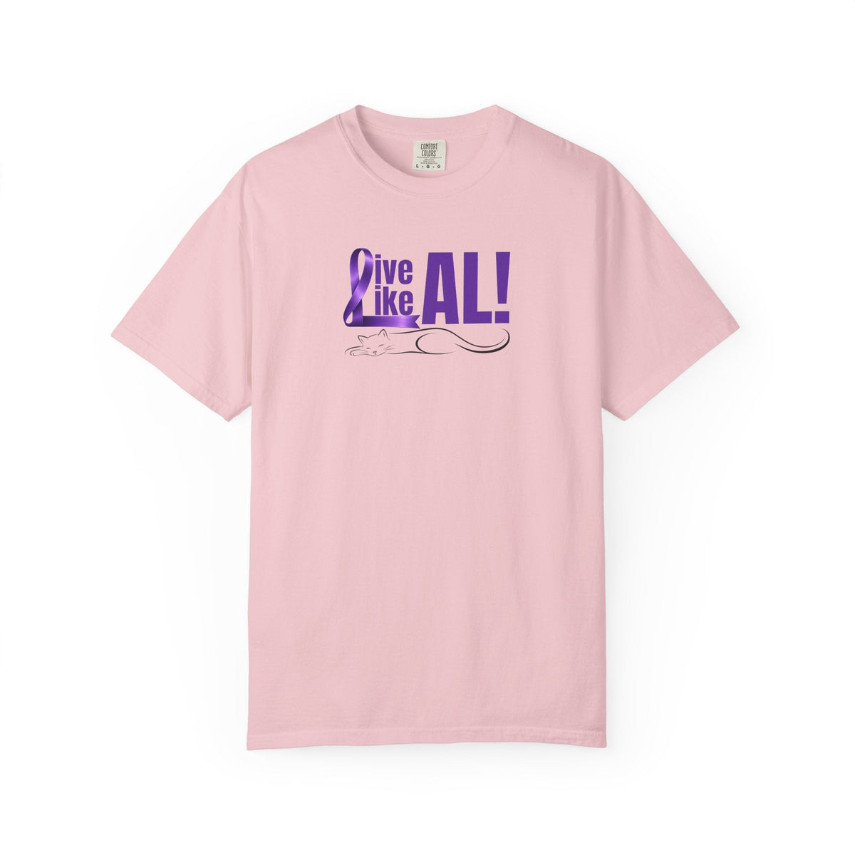 Live Like AL T-Shirt – Epilepsy Awareness Cat Tee - Clothing, Unisex, T-Shirts - EpiAl's Shop