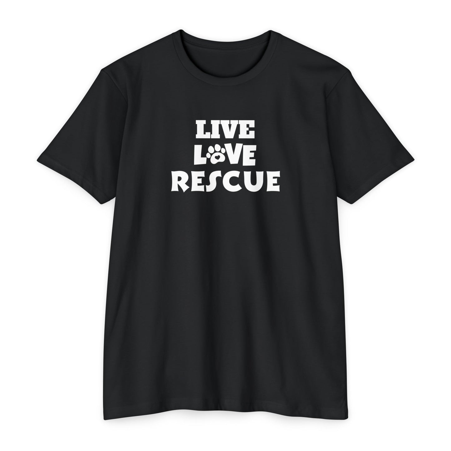 Live Love Rescue Unisex CVC Jersey T - shirt - T - Shirt - Epileptic Al’s Shop
