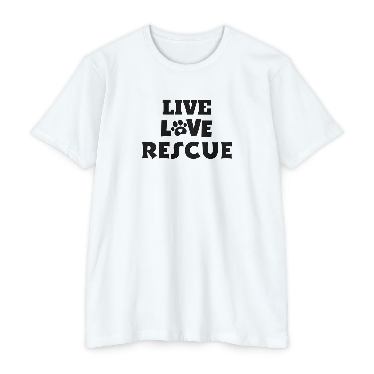 Live Love Rescue Unisex CVC Jersey T - shirt - T - Shirt - Epileptic Al’s Shop