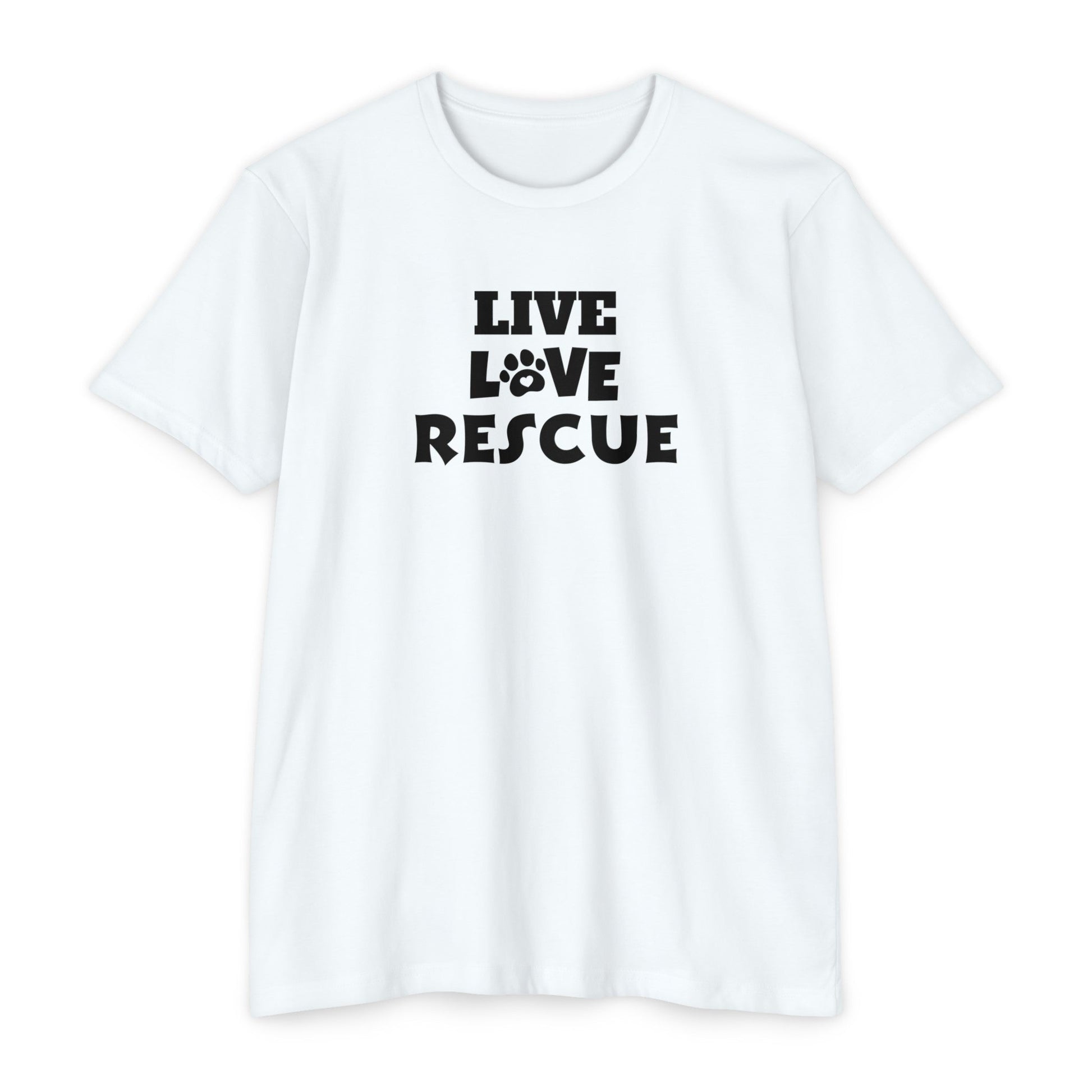 Live Love Rescue Unisex CVC Jersey T - shirt - T - Shirt - Epileptic Al’s Shop