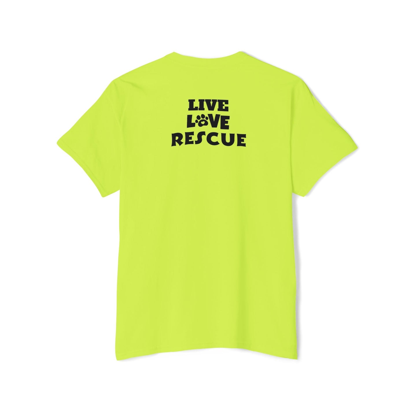 Live Love Rescue Unisex Heavy Cotton Pocket Tee - T - Shirt - Epileptic Al’s Shop