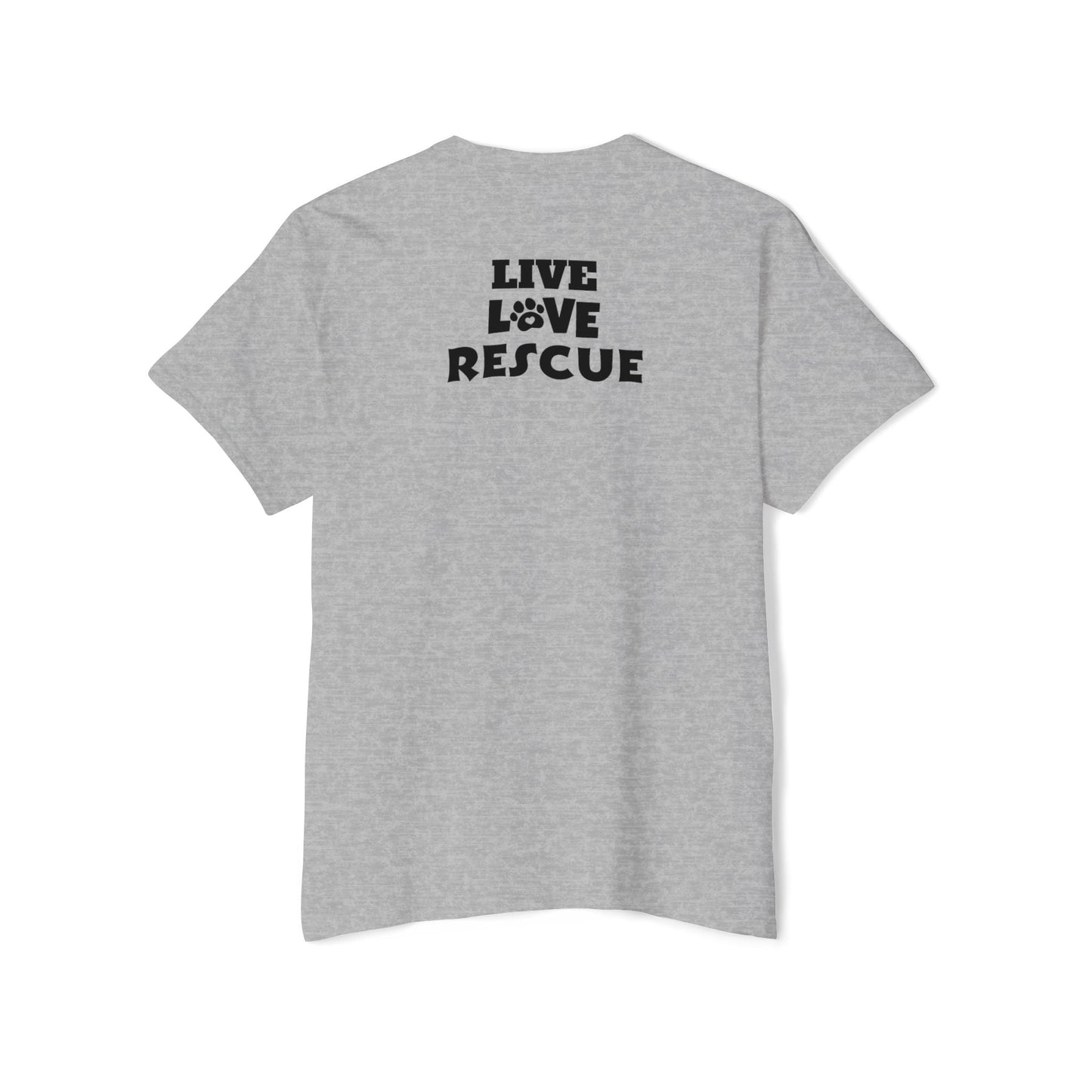 Live Love Rescue Unisex Heavy Cotton Pocket Tee - T - Shirt - Epileptic Al’s Shop