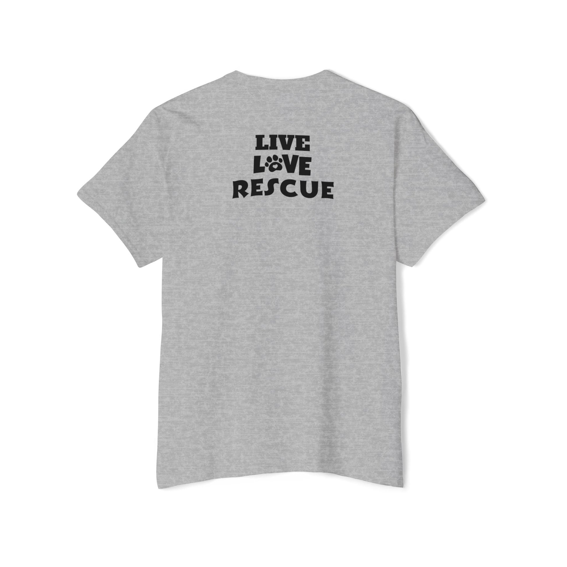 Live Love Rescue Unisex Heavy Cotton Pocket Tee - T - Shirt - Epileptic Al’s Shop