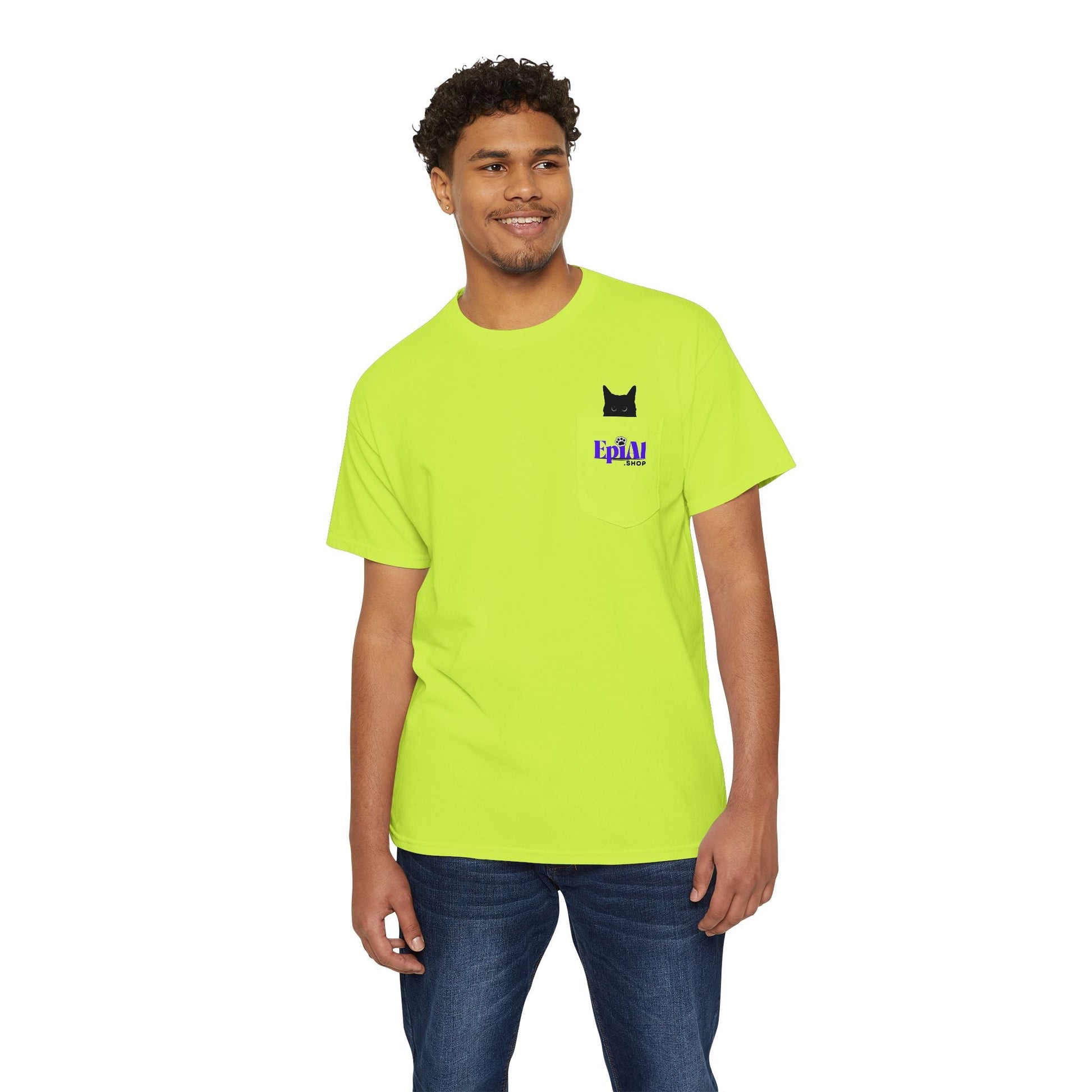 Live Love Rescue Unisex Heavy Cotton Pocket Tee - T - Shirt - Epileptic Al’s Shop