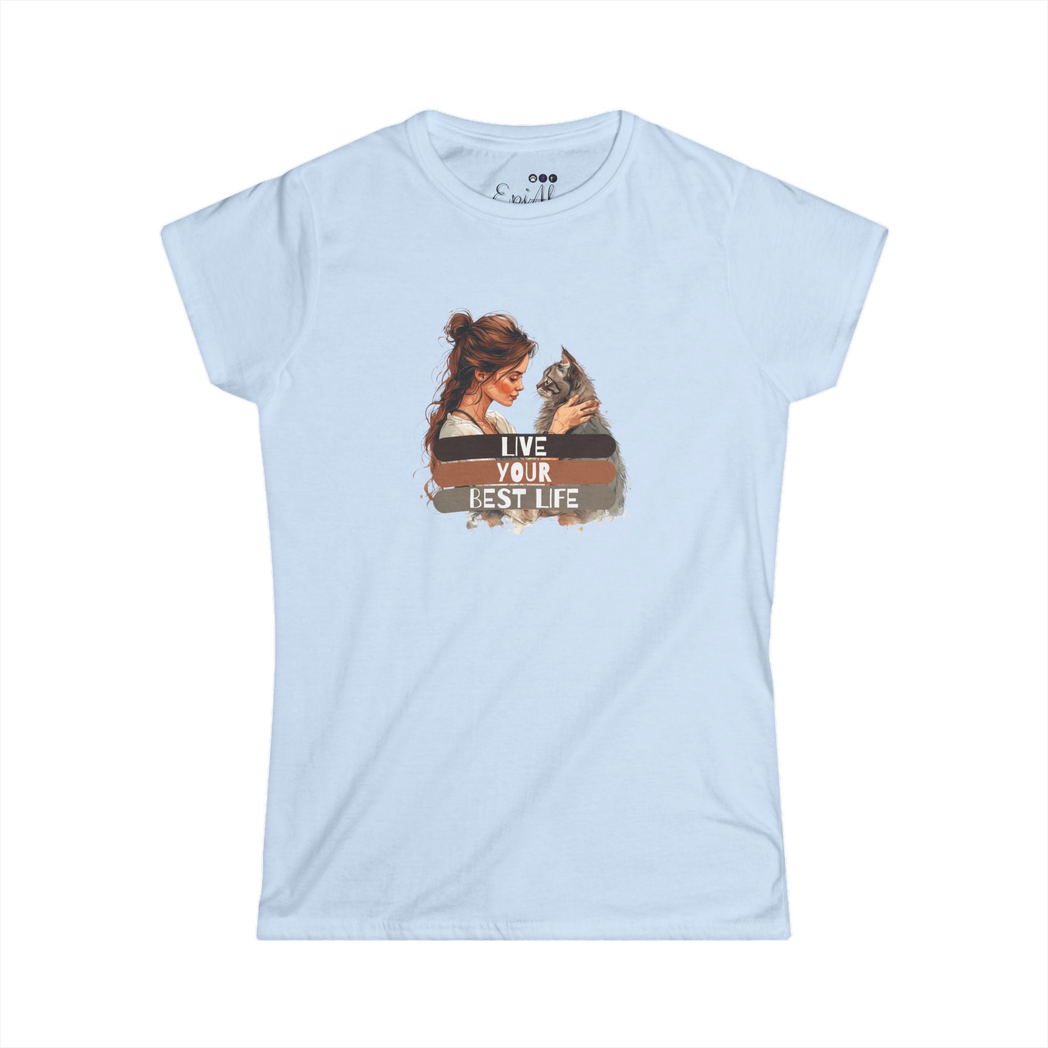 Live Your Best Life Women's Softstyle Tee - Clothing, T-shirts - EpiAl's Shop