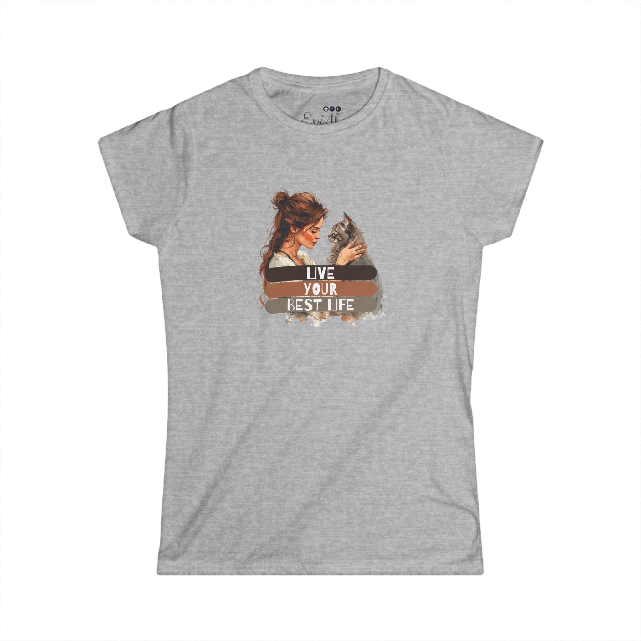 Live Your Best Life Women's Softstyle Tee - Clothing, T-shirts - EpiAl's Shop