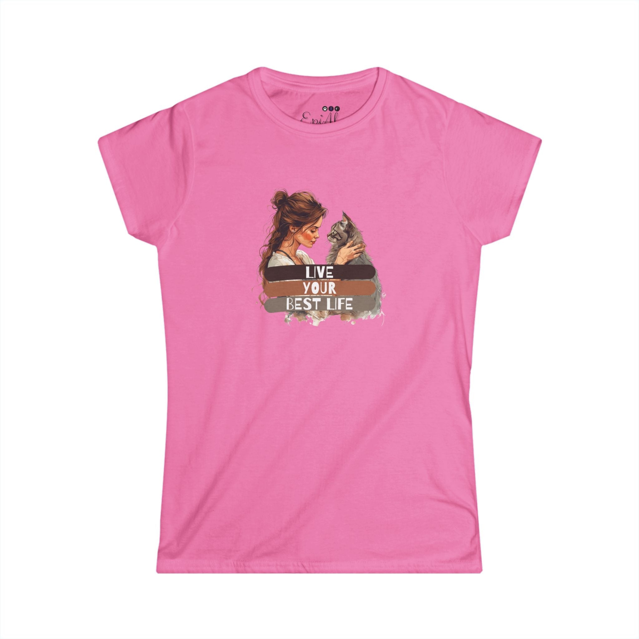 Live Your Best Life Women's Softstyle Tee - Clothing, T-shirts - EpiAl's Shop