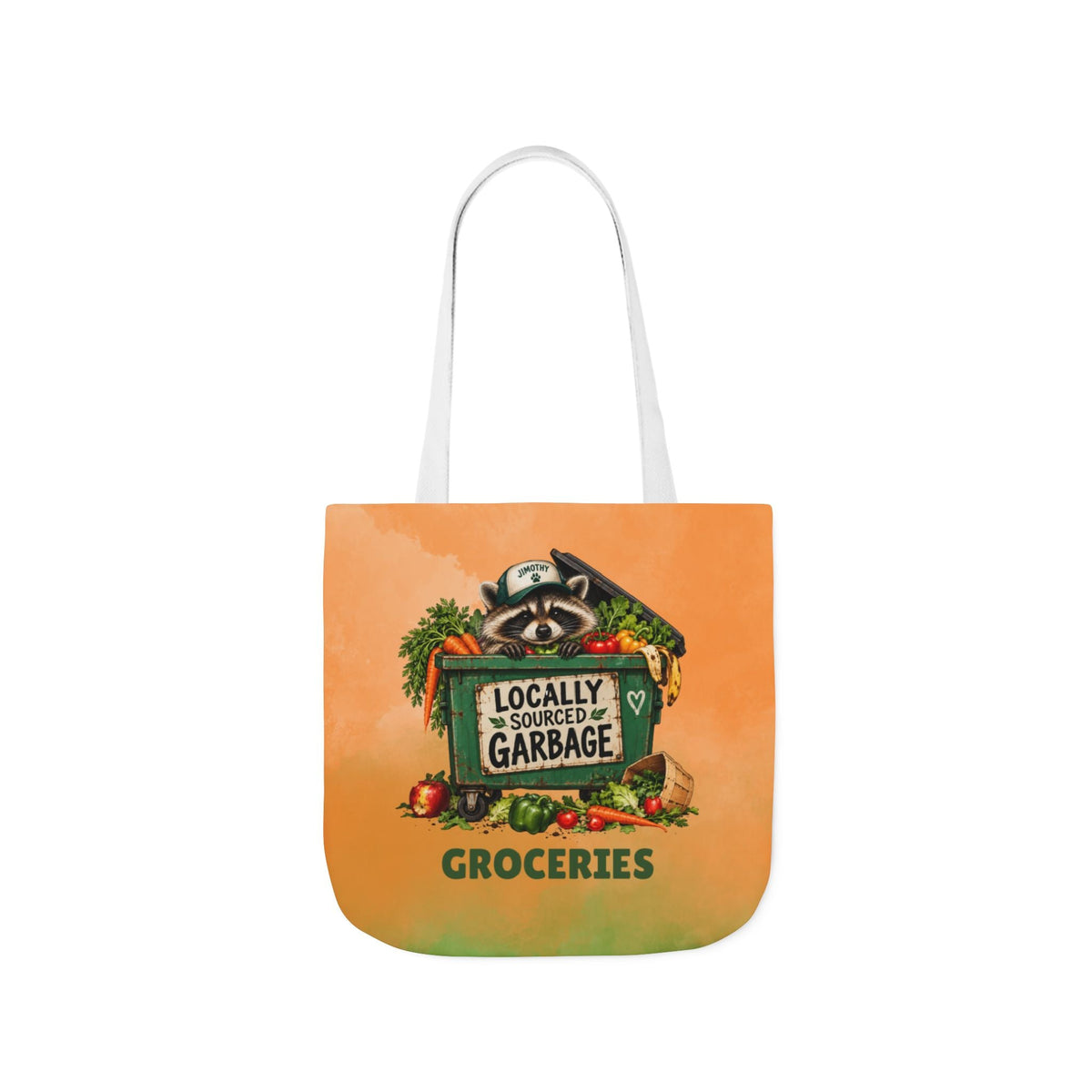 Locally Sourced Garbage Jimothy Grocery Tote Bag - Bags, Tote - EpiAl's Shop