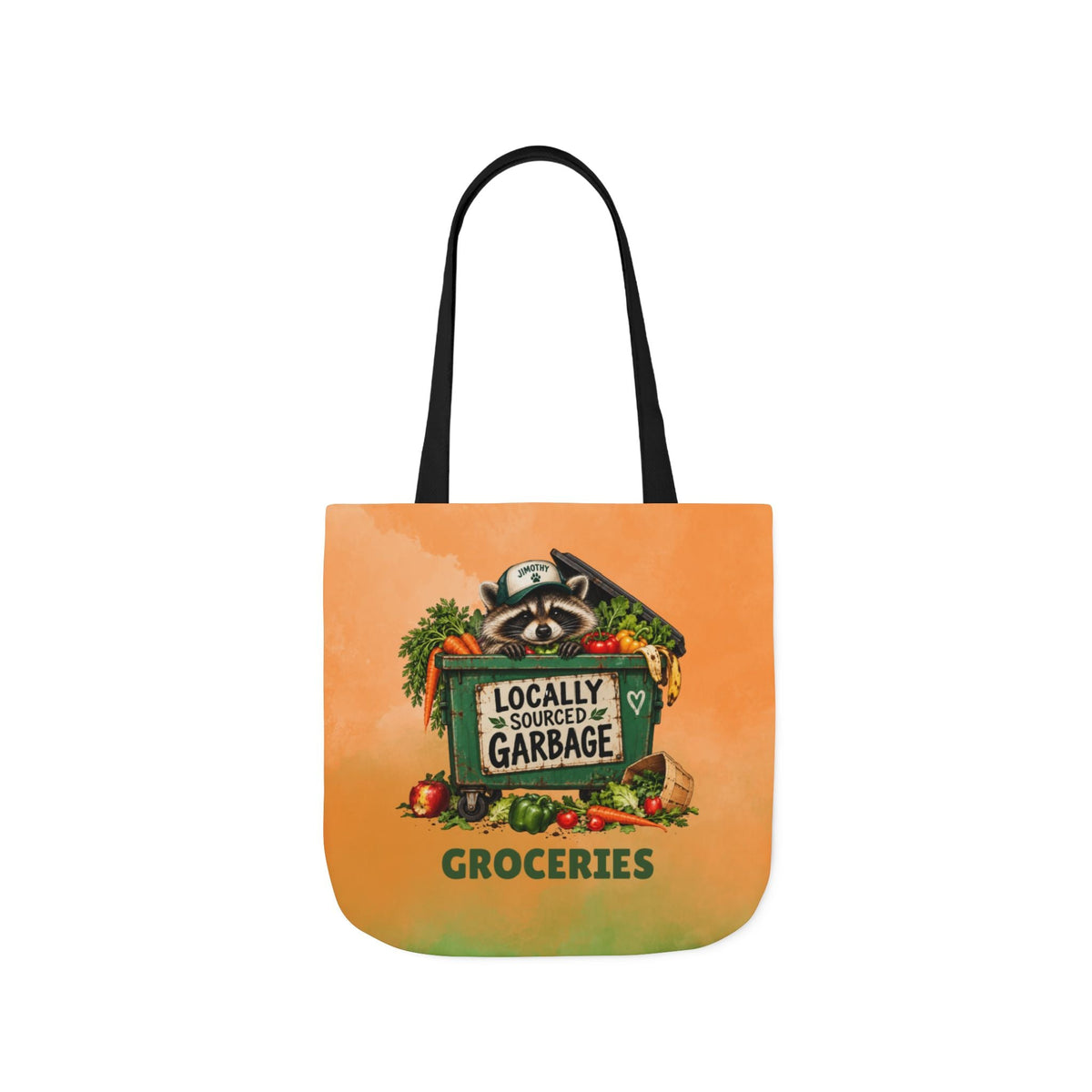 Locally Sourced Garbage Jimothy Grocery Tote Bag - Bags, Tote - EpiAl's Shop
