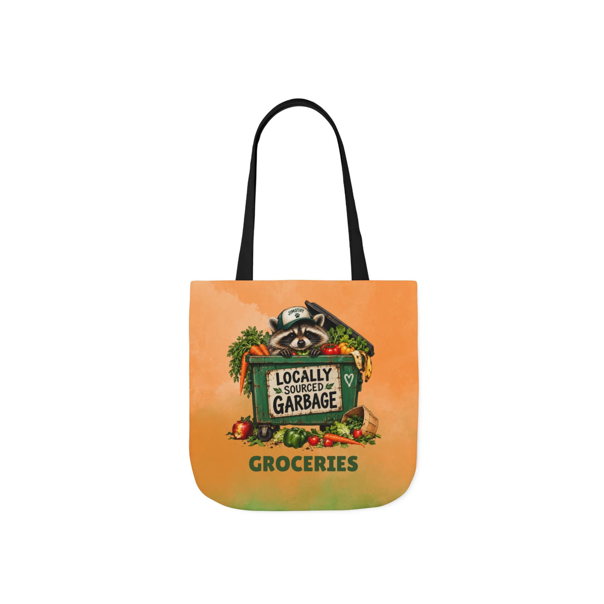 Locally Sourced Garbage Jimothy Grocery Tote Bag - Bags, Tote - EpiAl's Shop