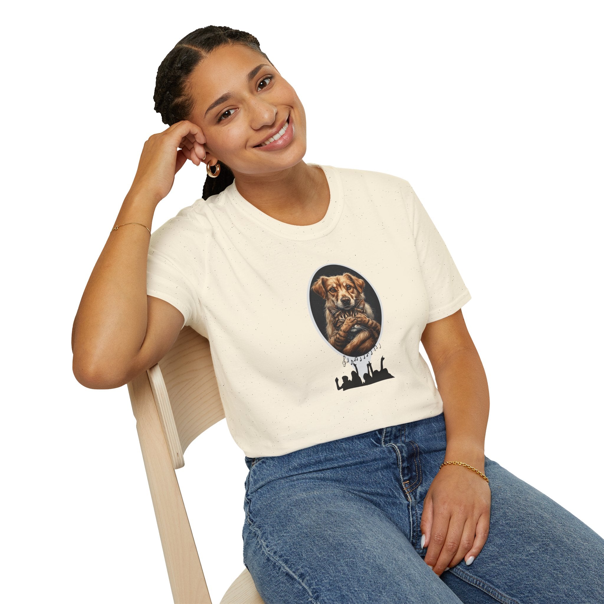 Look at Those Two Unisex Softstyle T-Shirt - Clothing, T-shirts - EpiAl's Shop