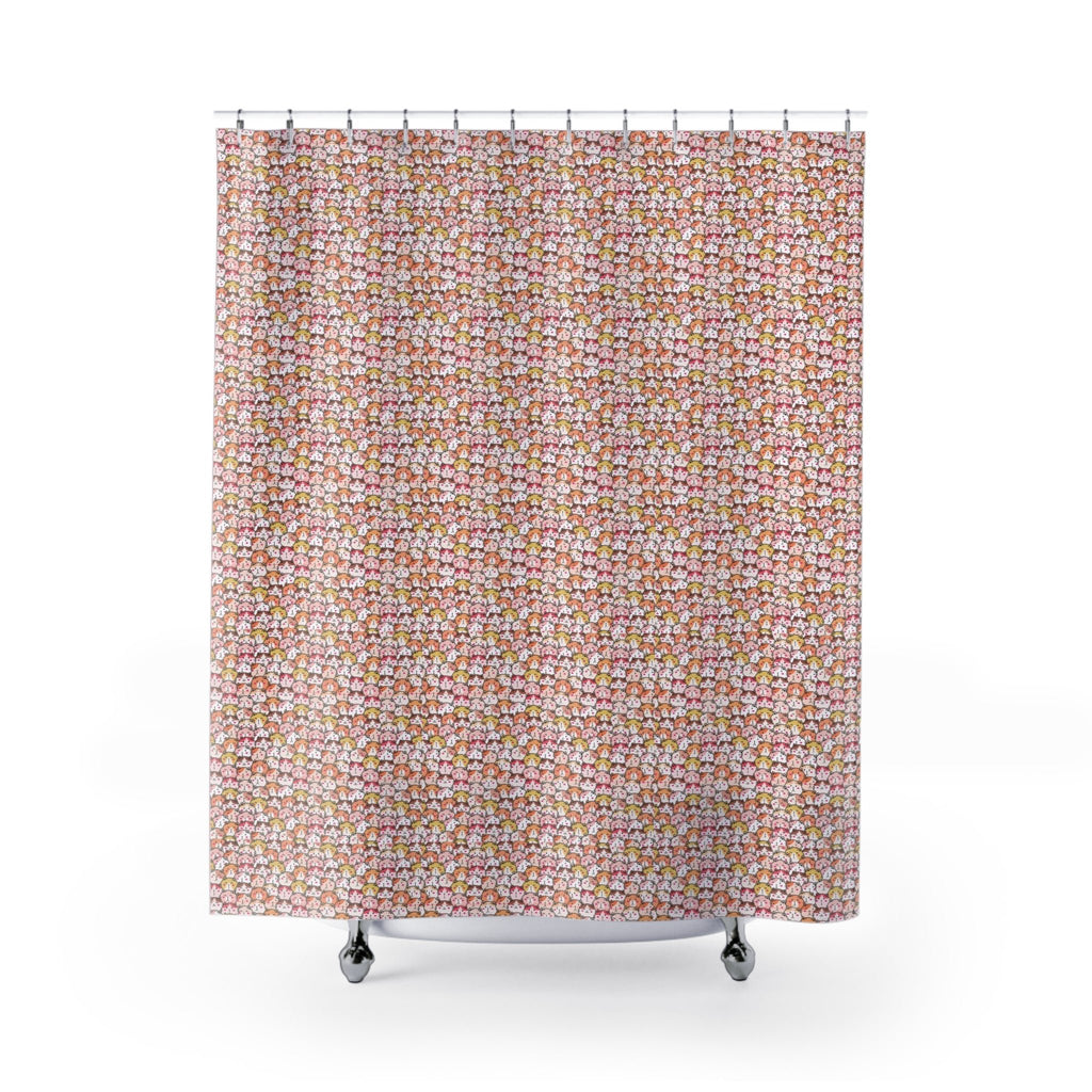 Lots of Cats Shower Curtains - Home Decor - Epileptic Al’s Shop