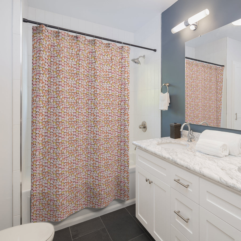 Lots of Cats Shower Curtains - Home Decor - Epileptic Al’s Shop