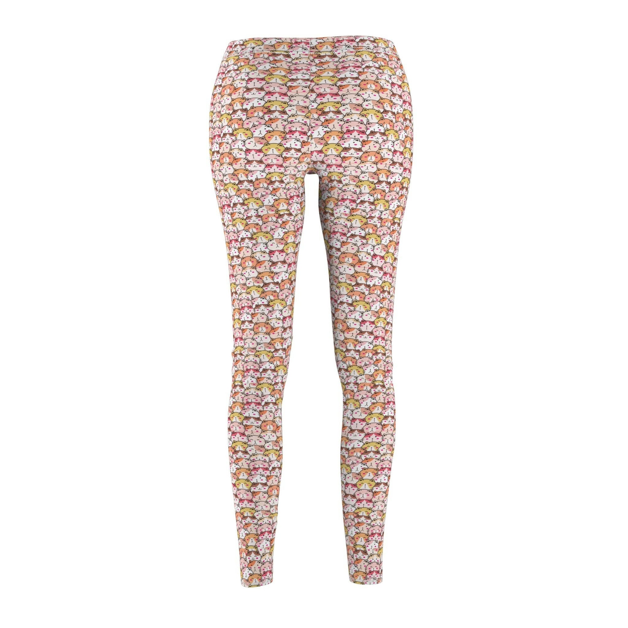 Lots of Cats Women's Cut & Sew Casual Leggings - All Over Prints - Epileptic Al’s Shop