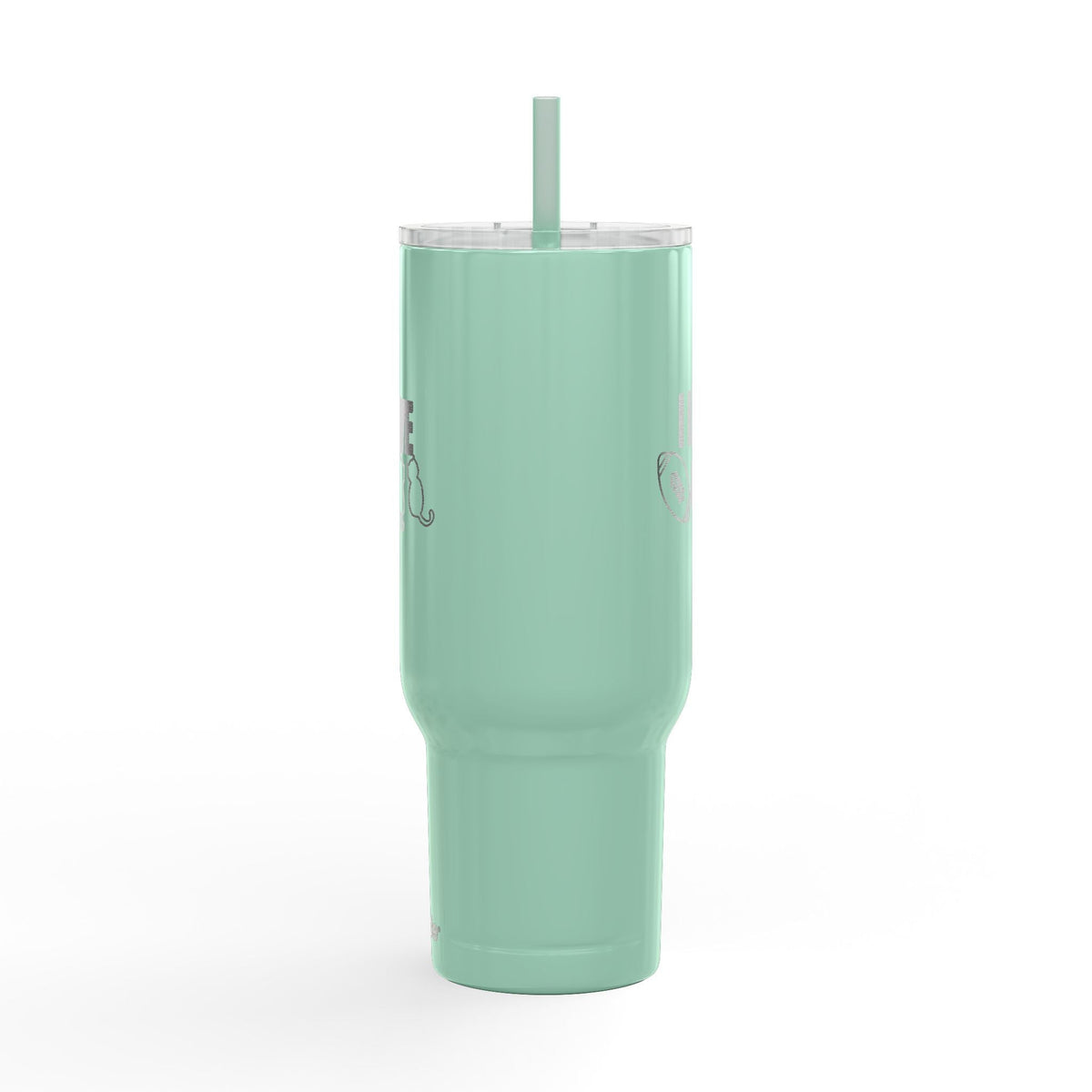 Love Football & Cats Engraved Insulated Travel Tumbler - Drinkware, Travel Mugs - EpiAl's Shop