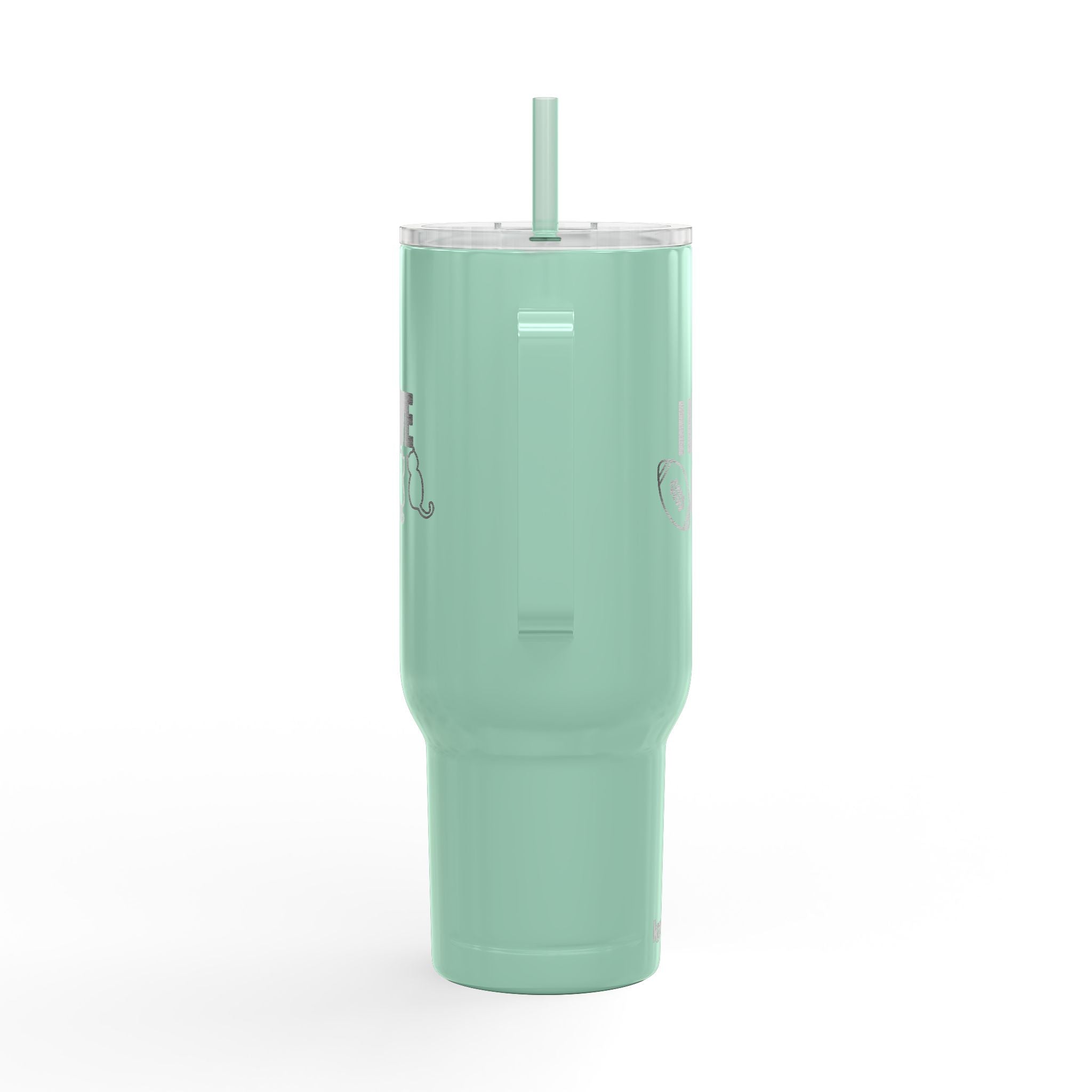 Love Football & Cats Engraved Insulated Travel Tumbler - Drinkware, Travel Mugs - EpiAl's Shop