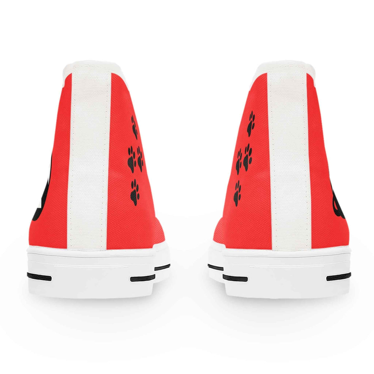 Love & Pawprints High-Top Sneakers – Cat Lover Statement Shoes - Shoes, Sneakers - EpiAl's Shop