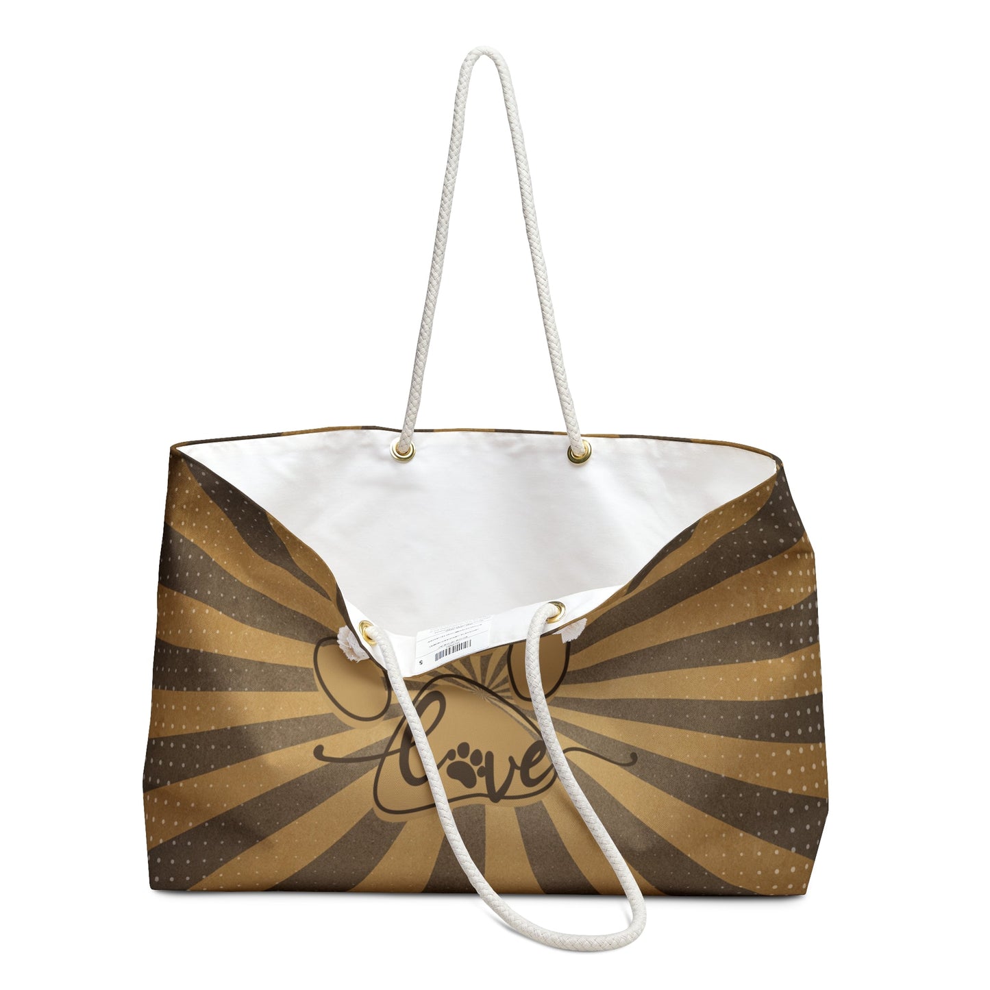 Love Paws Weekender Bag - Bags - Epileptic Al’s Shop