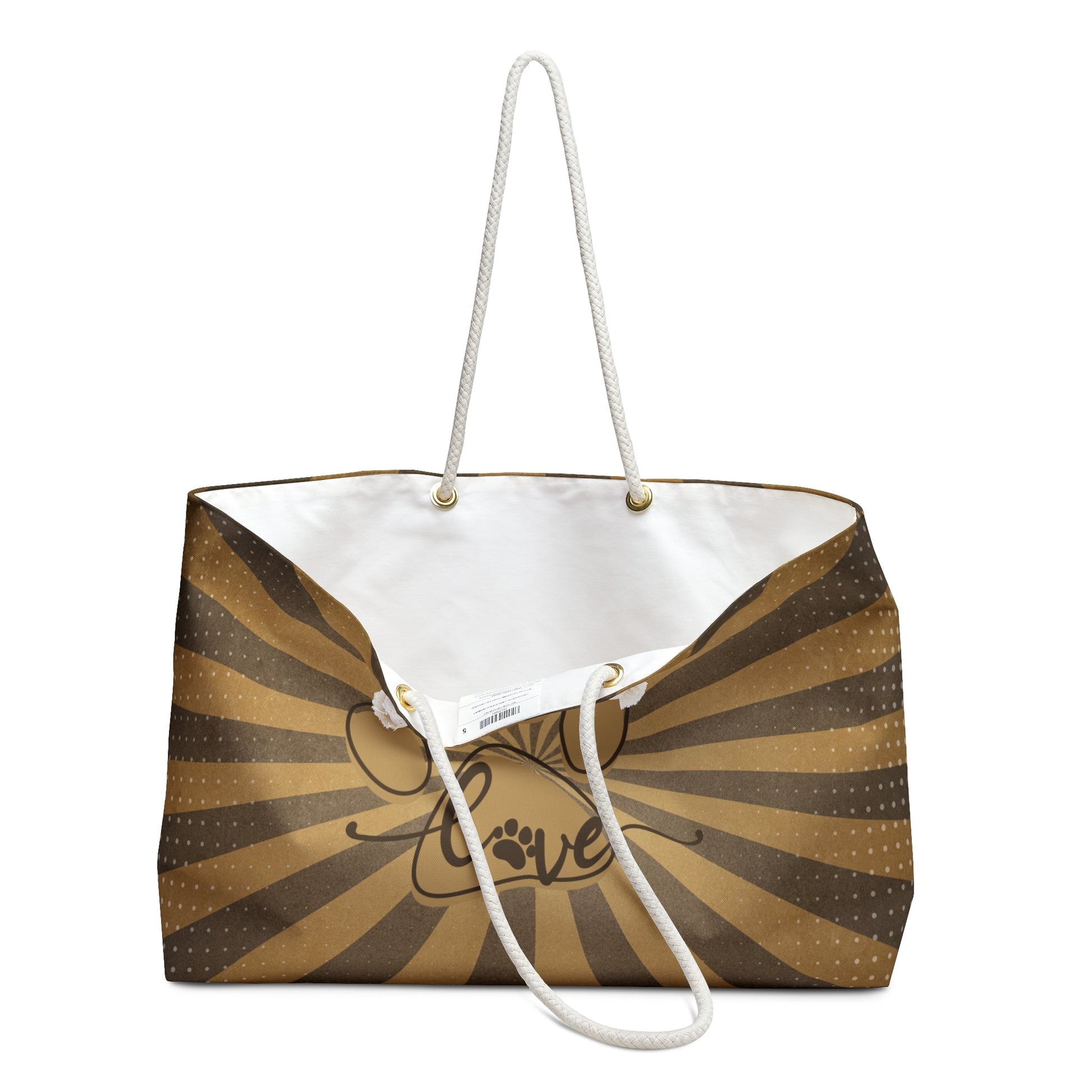 Love Paws Weekender Bag - Bags - Epileptic Al’s Shop