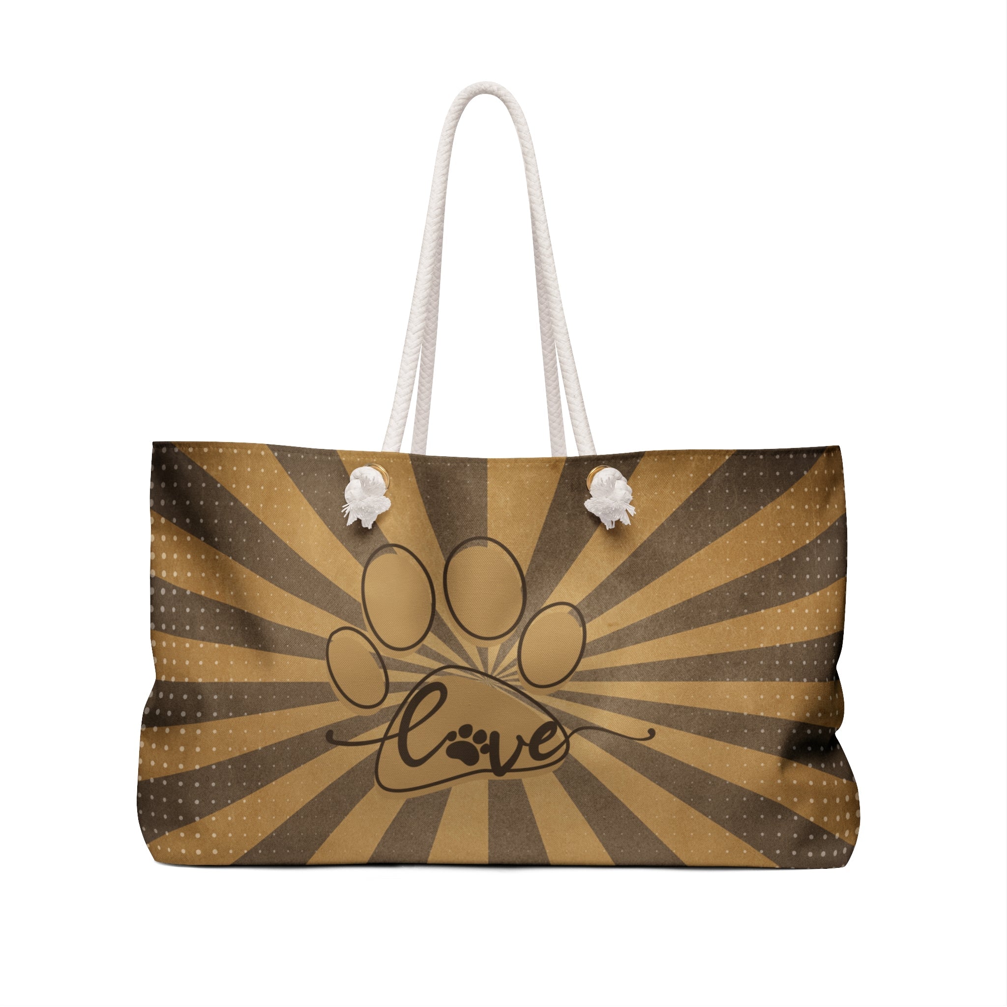 Love Paws Weekender Bag - Bags - Epileptic Al’s Shop