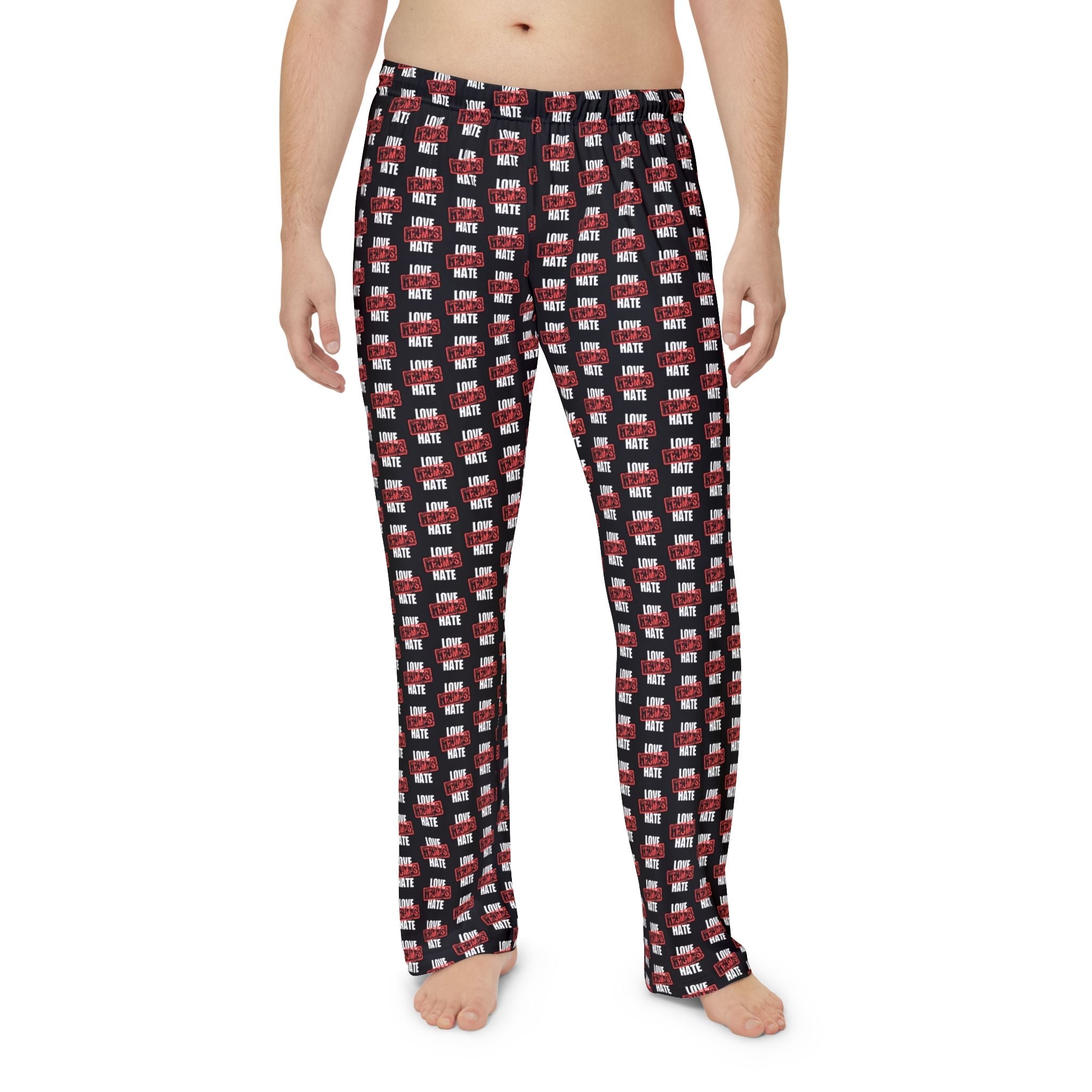 Love Trumps Hate Men's Pajama Pants - Clothing, Pajamas - EpiAl's Shop