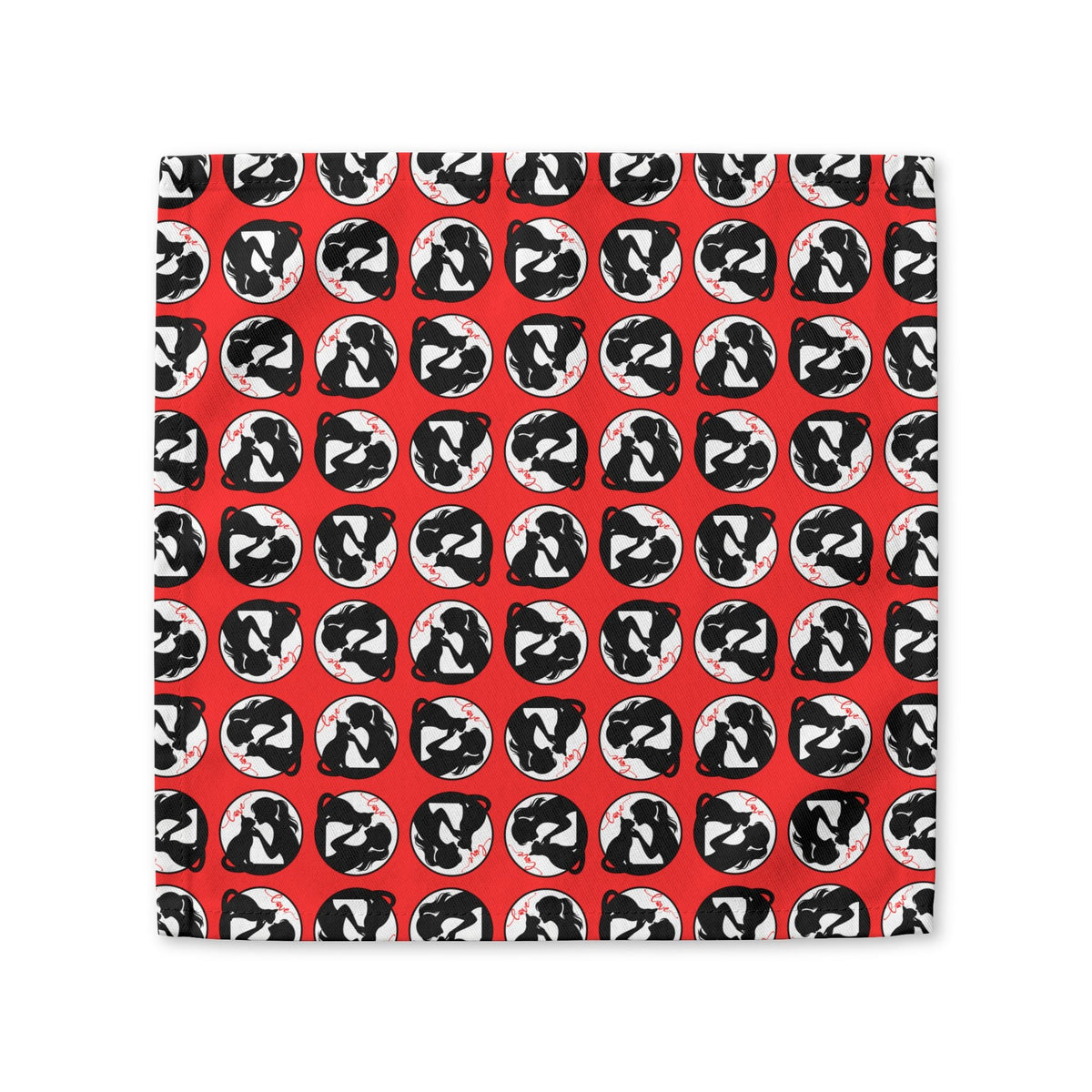 Love & Whiskers Cotton Twill Napkin | Cat Lover Table Linen - Dining, Napkins - EpiAl's Shop