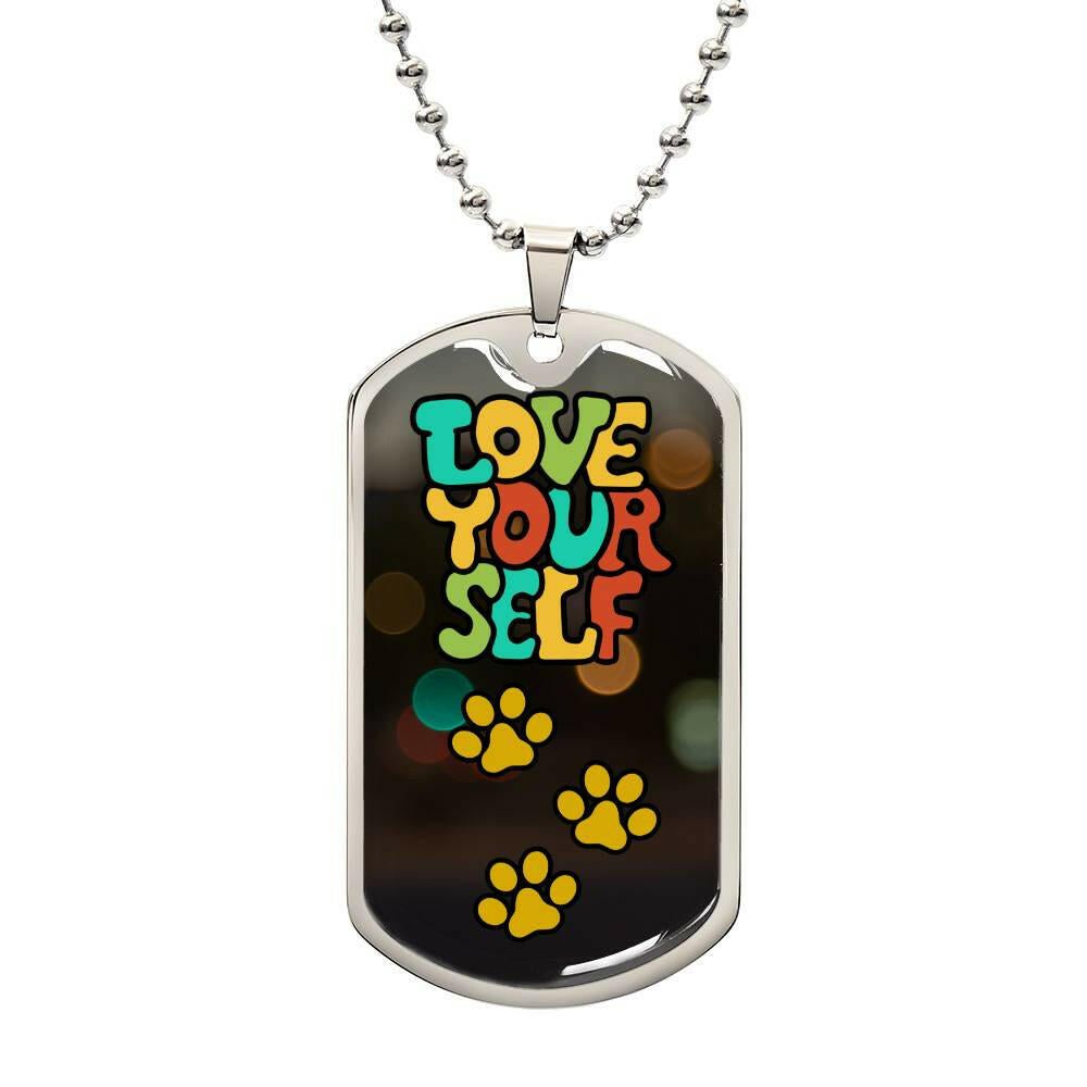 Love Yourself Necklace - Jewelry - Epileptic Al’s Shop