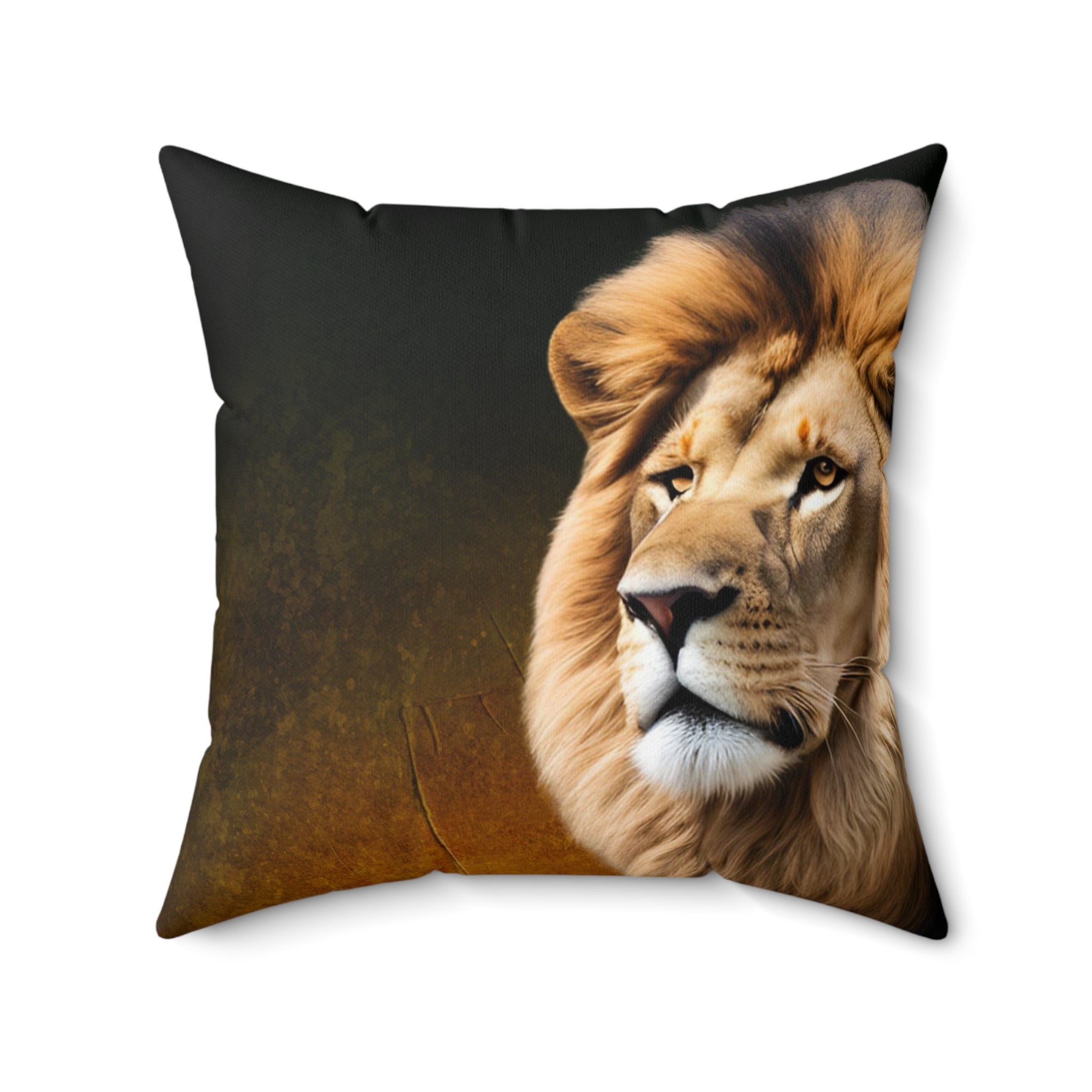 Majestic Lion Square Pillow - Statement Decor for Nature Lovers - Decor, Home, Pillows - EpiAl's Shop