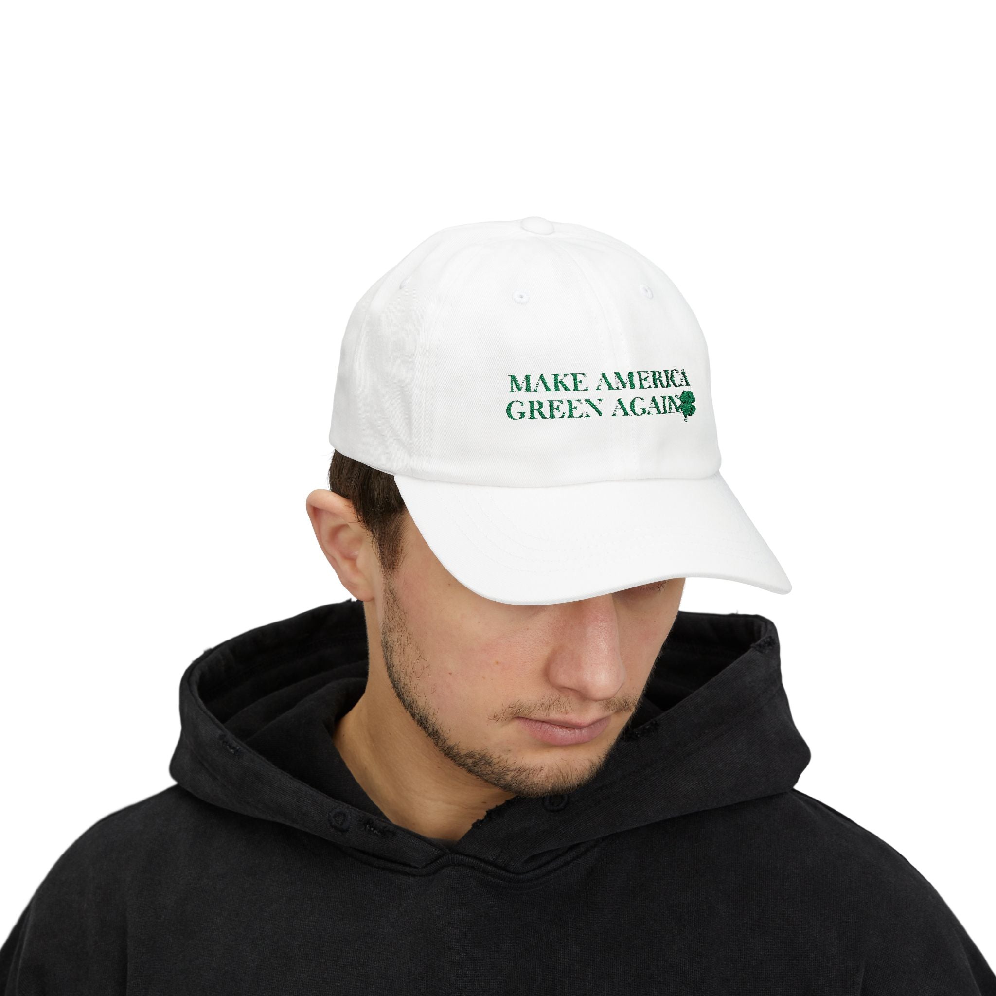 Make America Green Again Classic Dad Cap - Eco - Friendly Style for St. Patrick's Day - Hats, Baseball & Trucker - EpiAl's Shop
