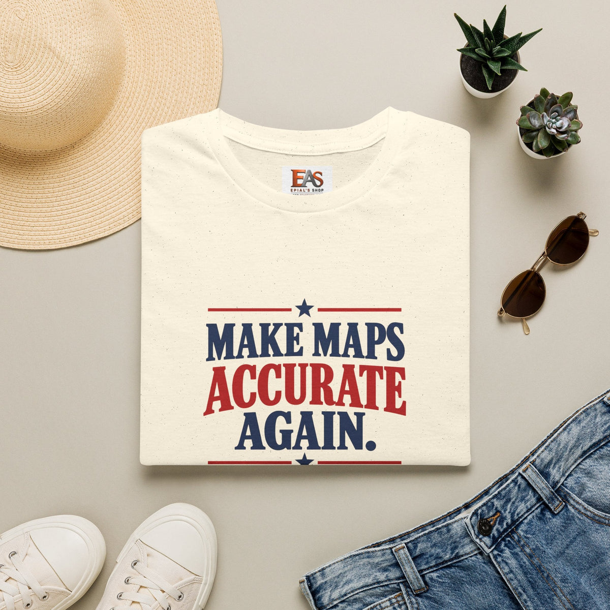 Make Maps Accurate Again T-Shirt - Clothing, Unisex, T-Shirts - EpiAl's Shop