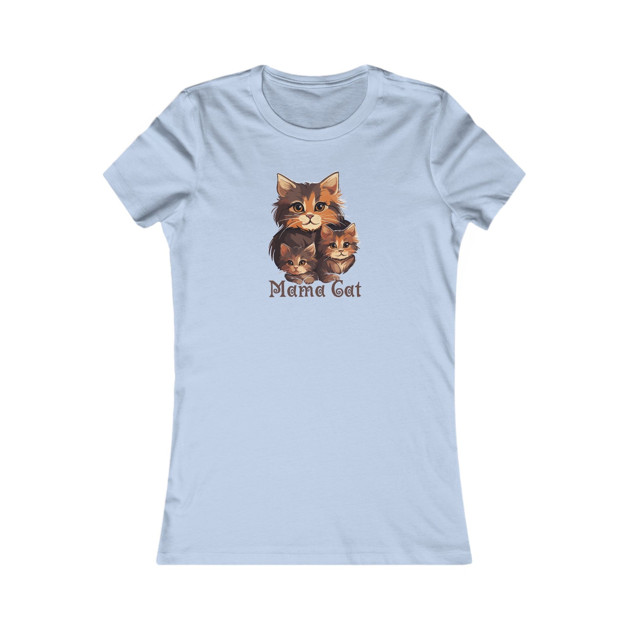 Mama Cat Women's Favorite Tee - T - Shirt - Epileptic Al’s Shop
