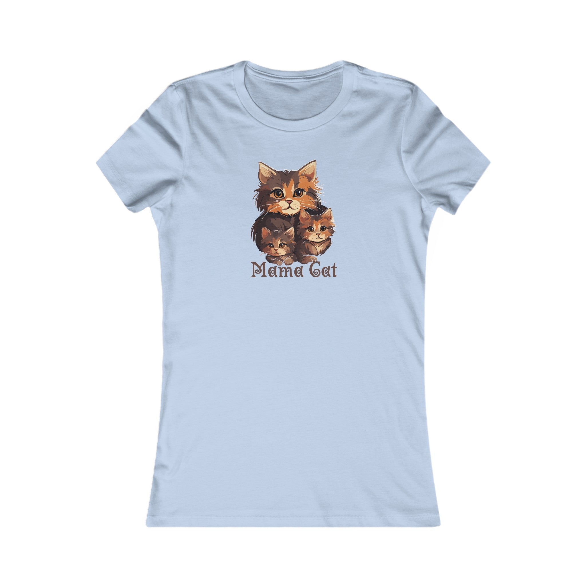 Mama Cat Women's Favorite Tee - T - Shirt - Epileptic Al’s Shop