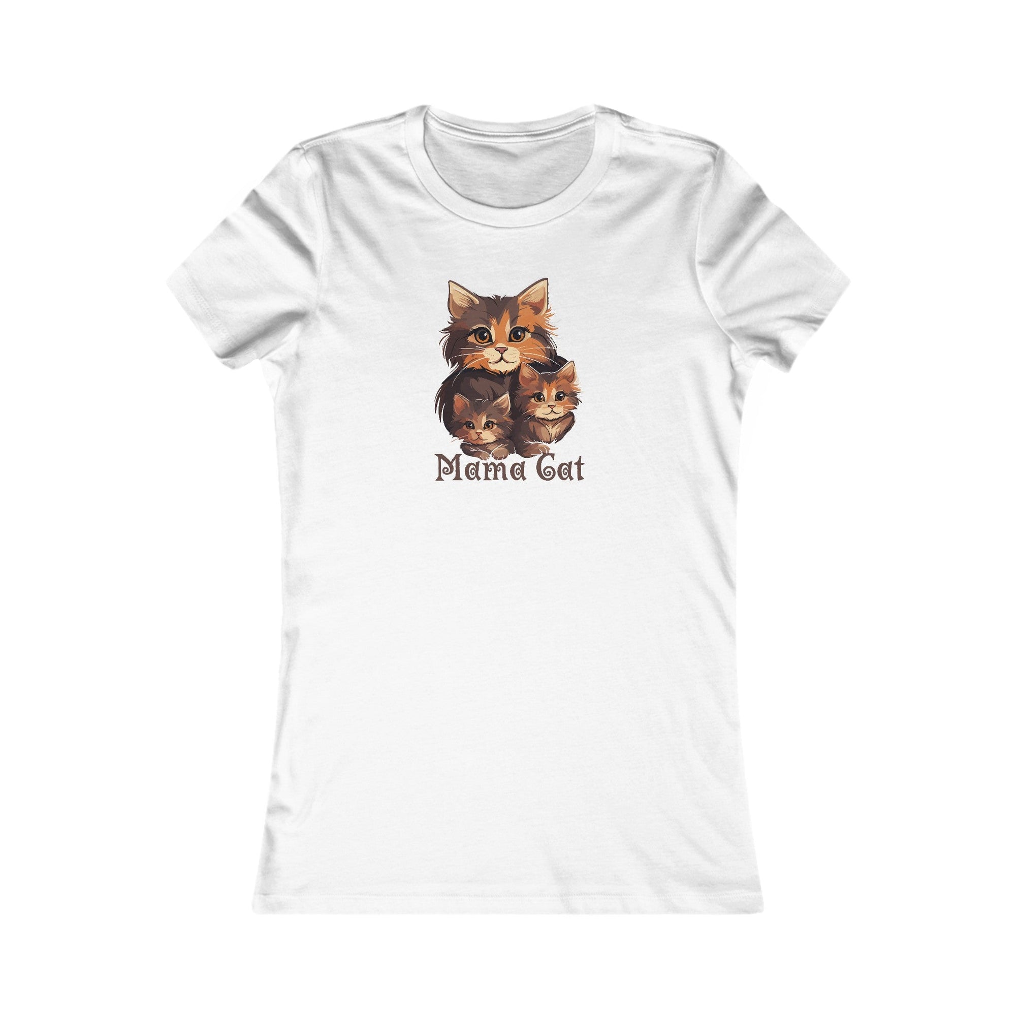 Mama Cat Women's Favorite Tee - T - Shirt - Epileptic Al’s Shop