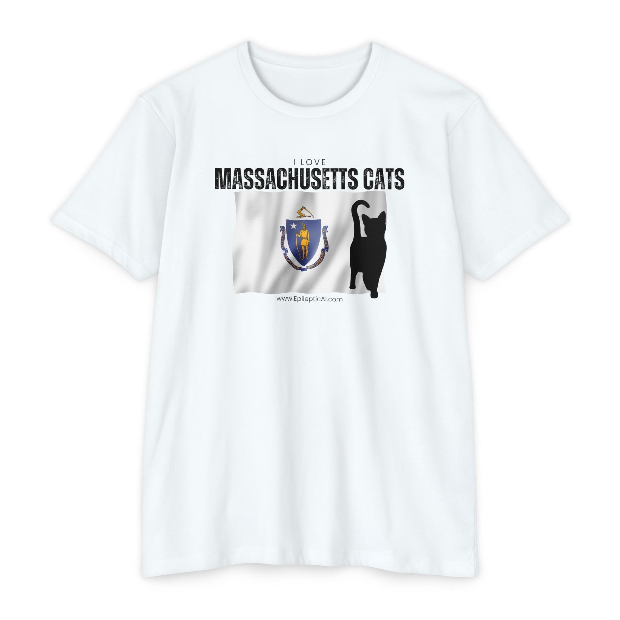 Massachusetts Cats Unisex CVC Jersey T - shirt - T - Shirt - Epileptic Al’s Shop