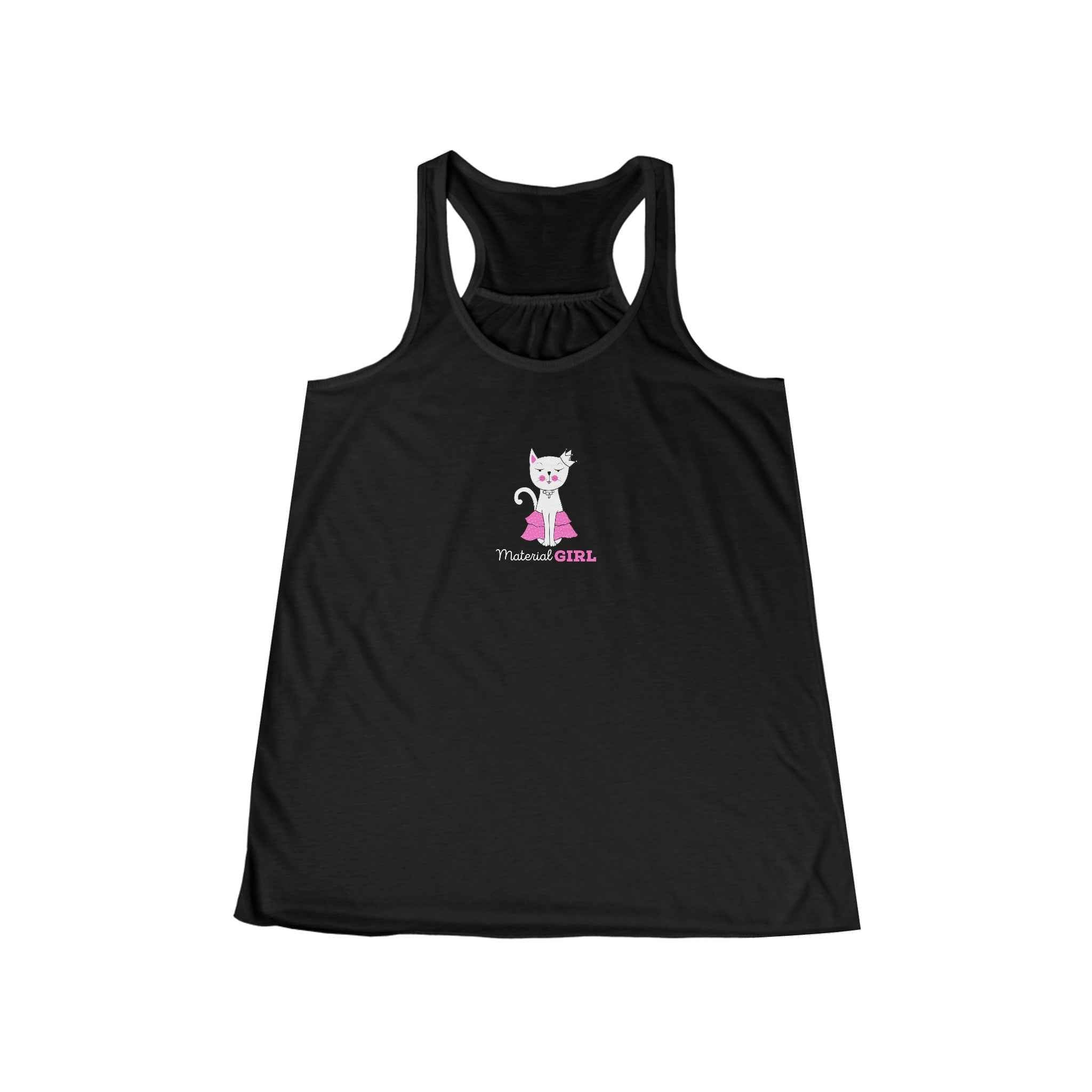 Material Girl Flowy Racerback Tank Top for Women - EpiAl's Shop