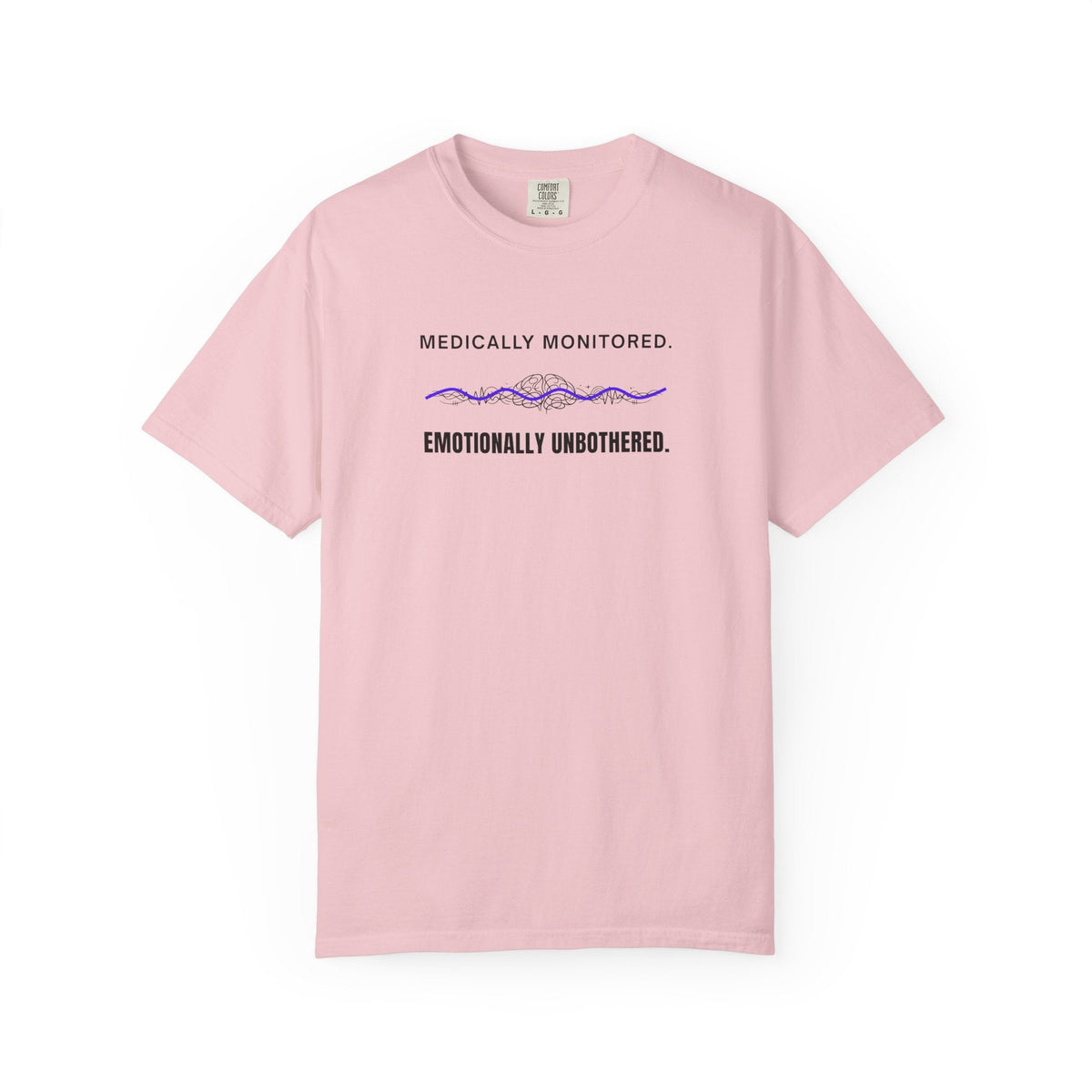 Medically Monitored. Emotionally Unbothered. – Epilepsy Awareness T-Shirt - Clothing, Unisex, T-Shirts - EpiAl's Shop