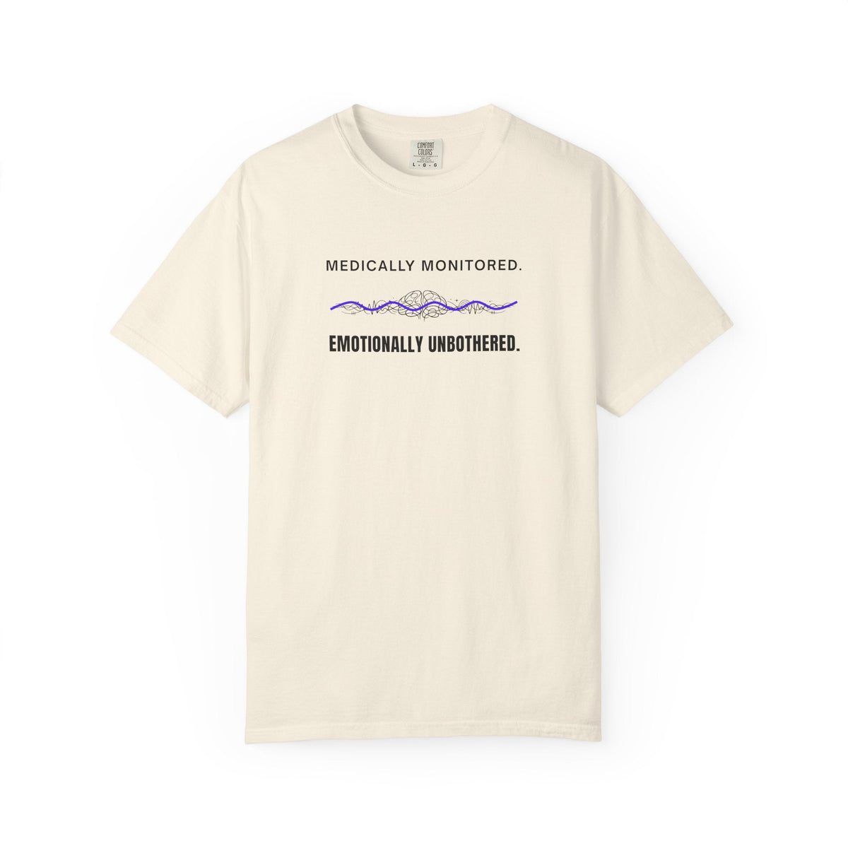 Medically Monitored. Emotionally Unbothered. – Epilepsy Awareness T-Shirt - Clothing, Unisex, T-Shirts - EpiAl's Shop