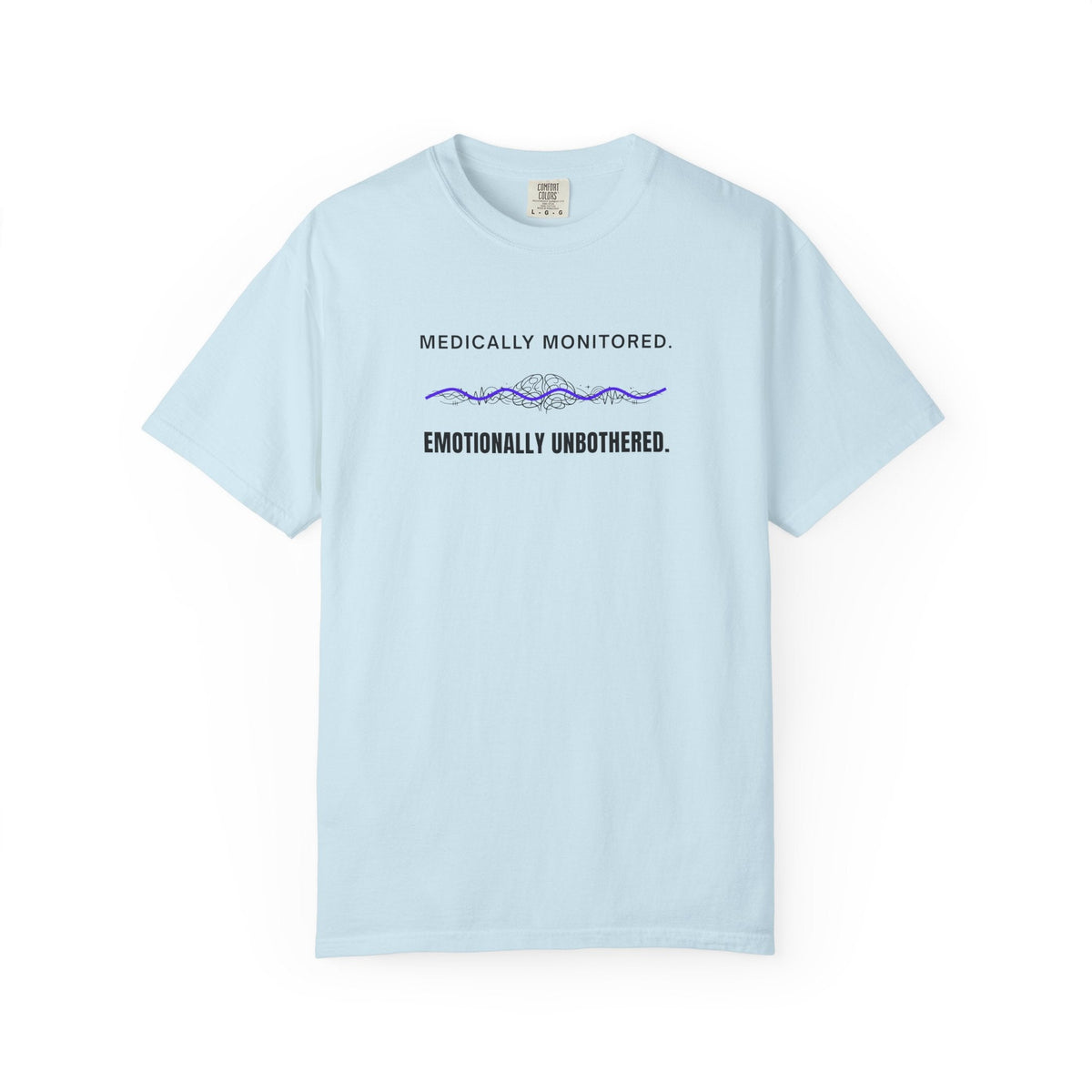 Medically Monitored. Emotionally Unbothered. – Epilepsy Awareness T-Shirt - Clothing, Unisex, T-Shirts - EpiAl's Shop